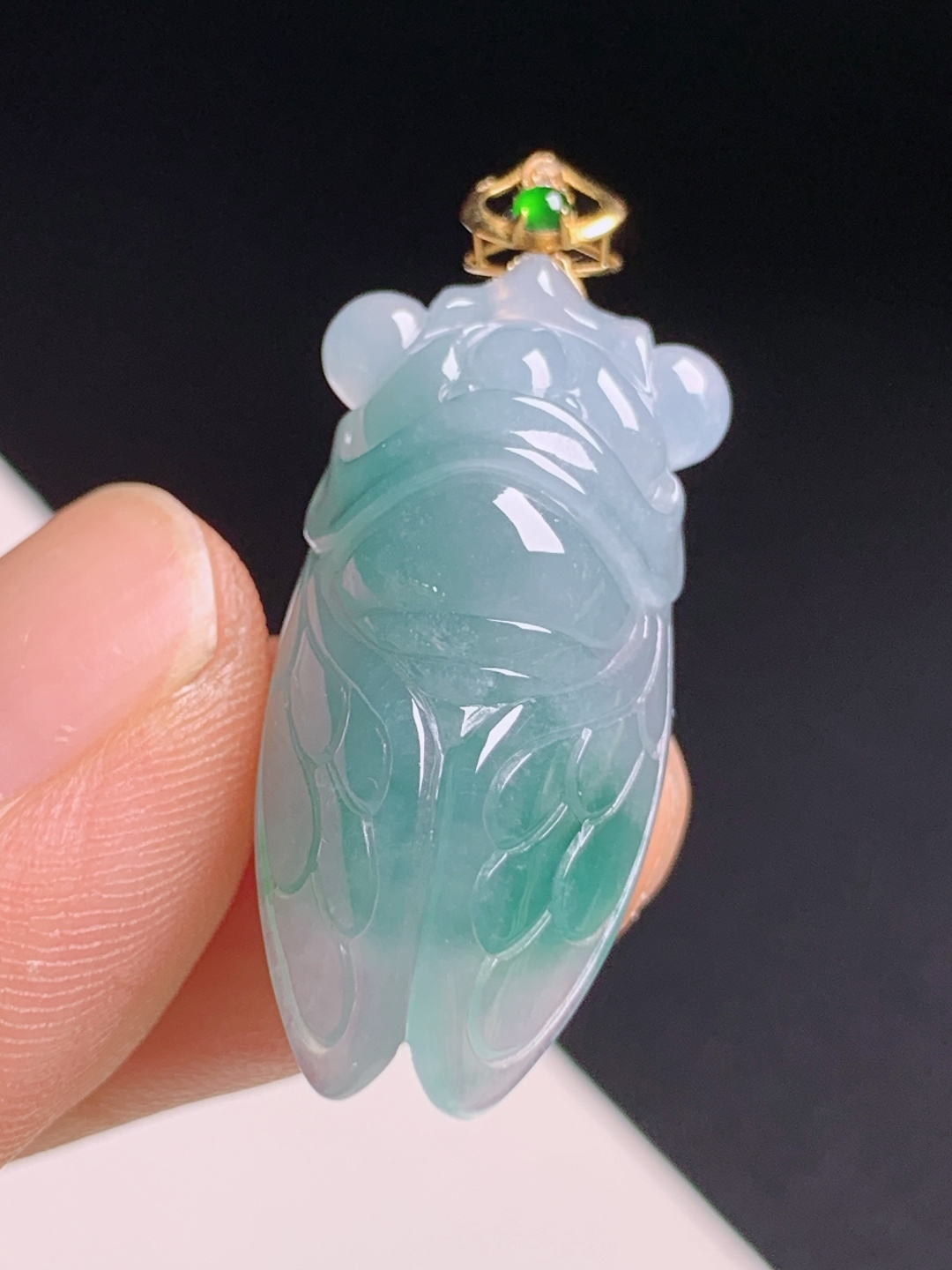️ 一鸣惊人吊坠，水润起光雕工精巧，一鸣惊人前程似锦