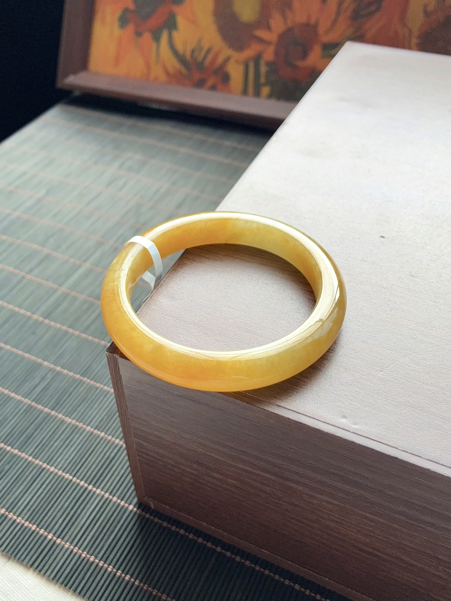 小圈口冰黄翡正圈成品 G1111-12 ⭕️51-9.8-8