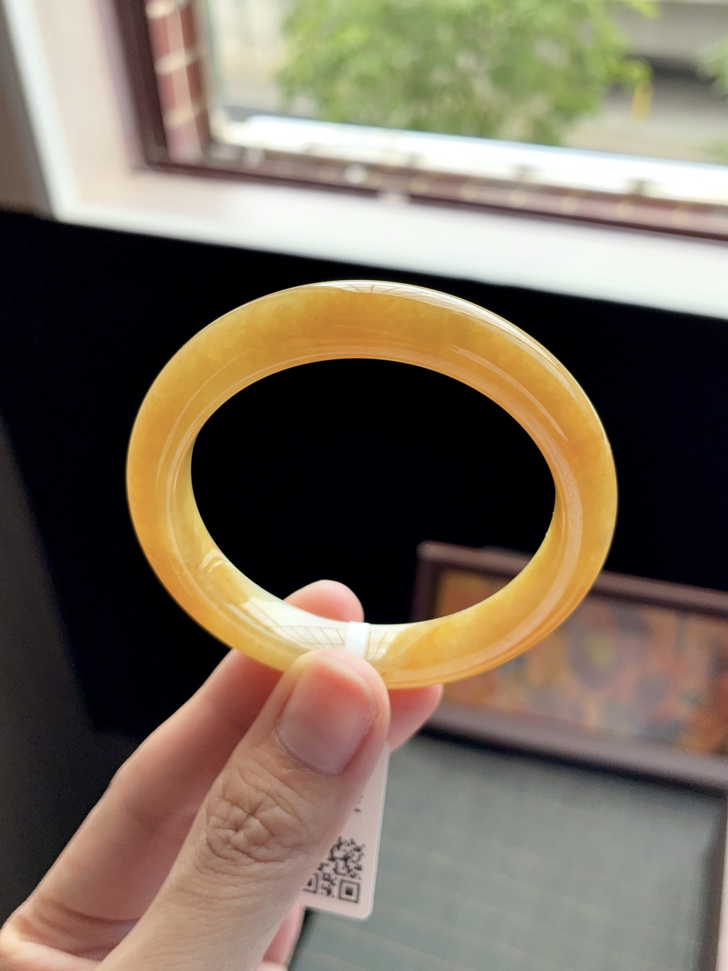 小圈口冰黄翡正圈成品 G1111-12 ⭕️51-9.8-8