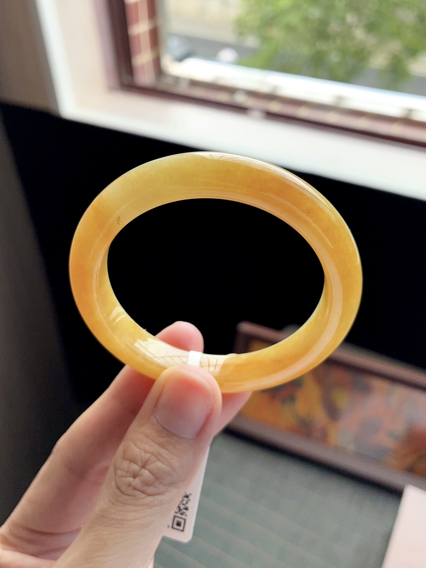 小圈口冰黄翡正圈成品 G1111-12 ⭕️51-9.8-8