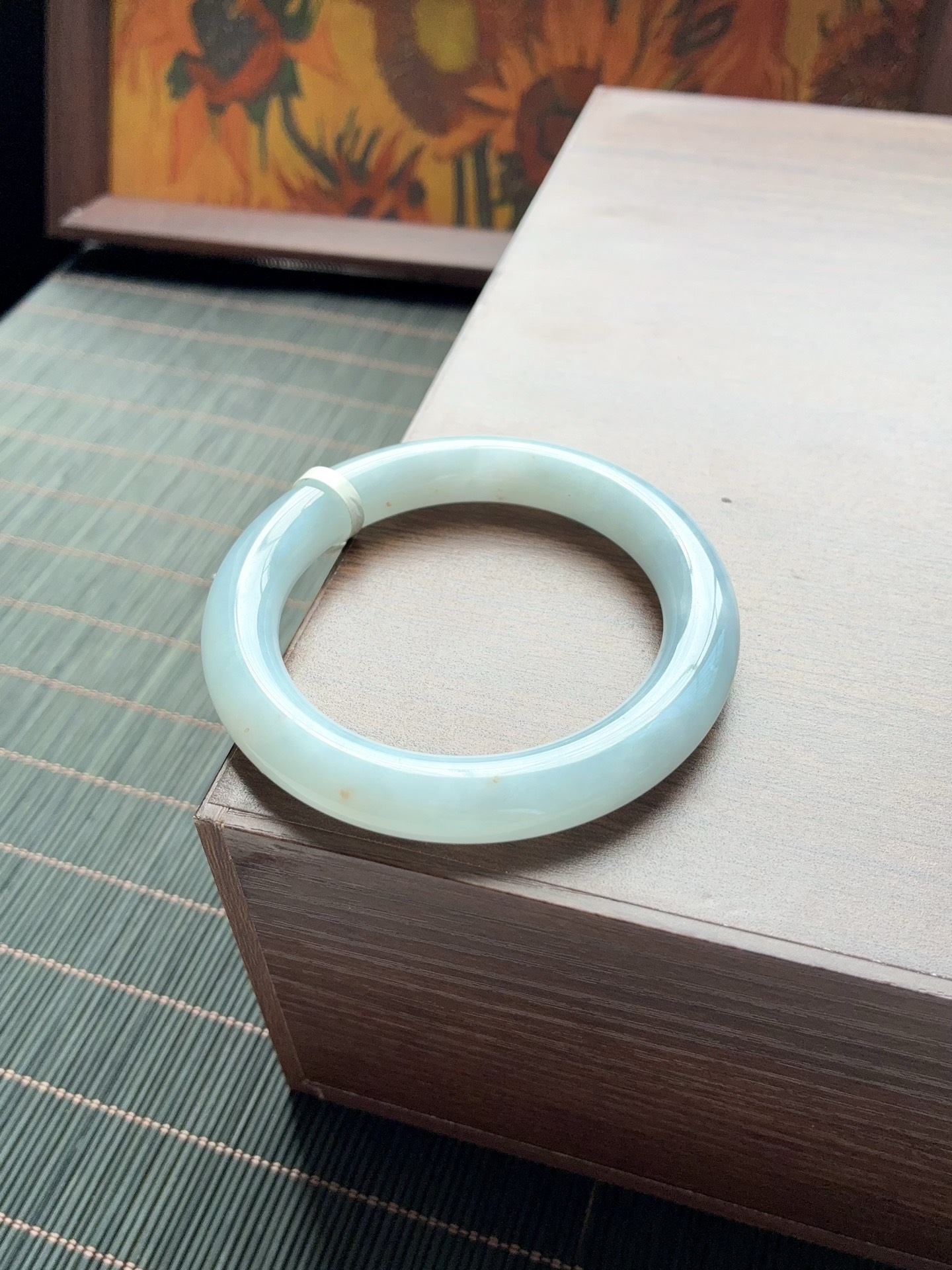 小圈口冰胶蓝天空蓝圆条美人条成品 HYY-9554 ⭕️52-10-9.8