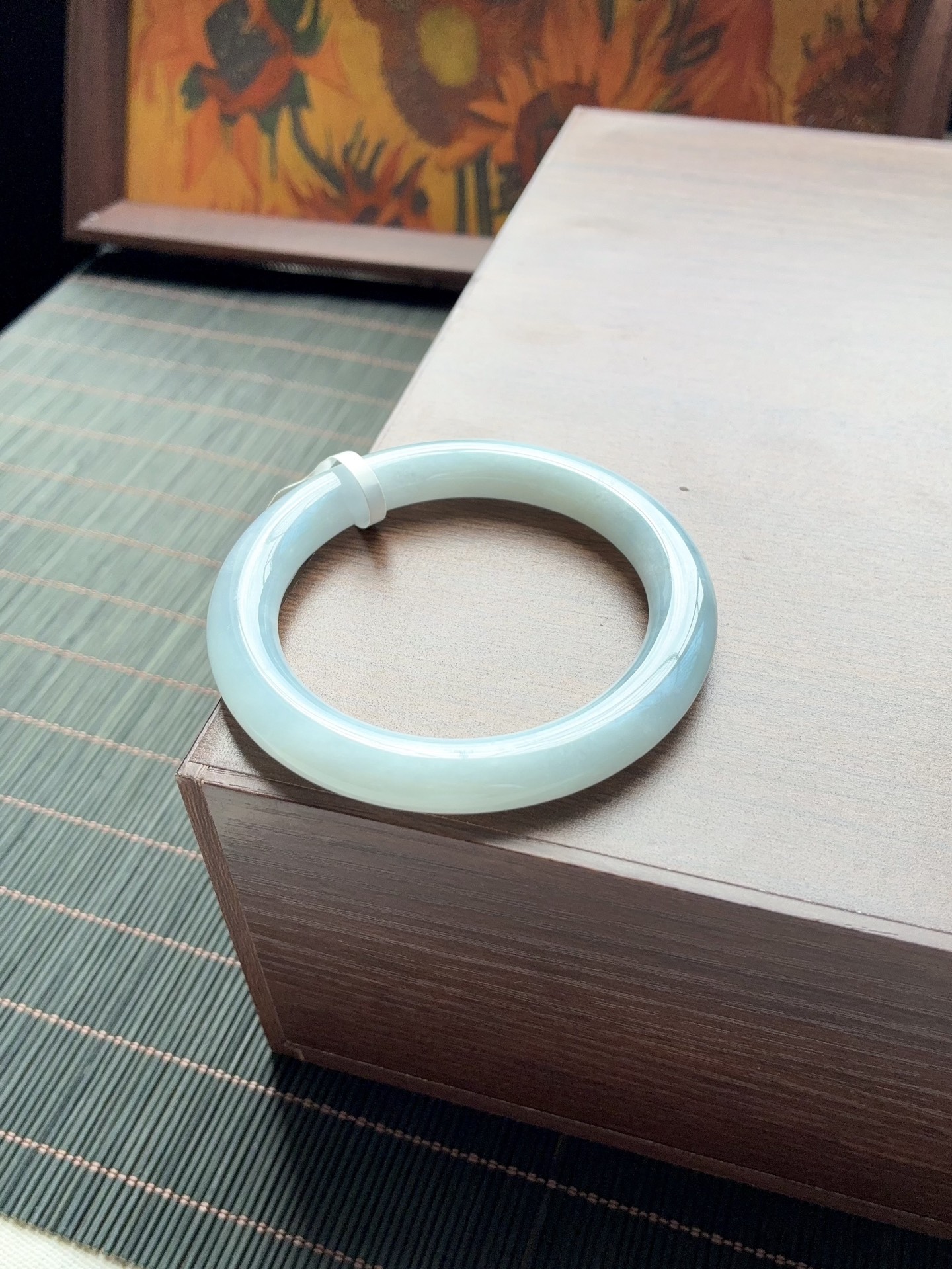 小圈口冰胶蓝天空蓝圆条美人条成品 HYC-1042 ⭕️53.2-9-9.4