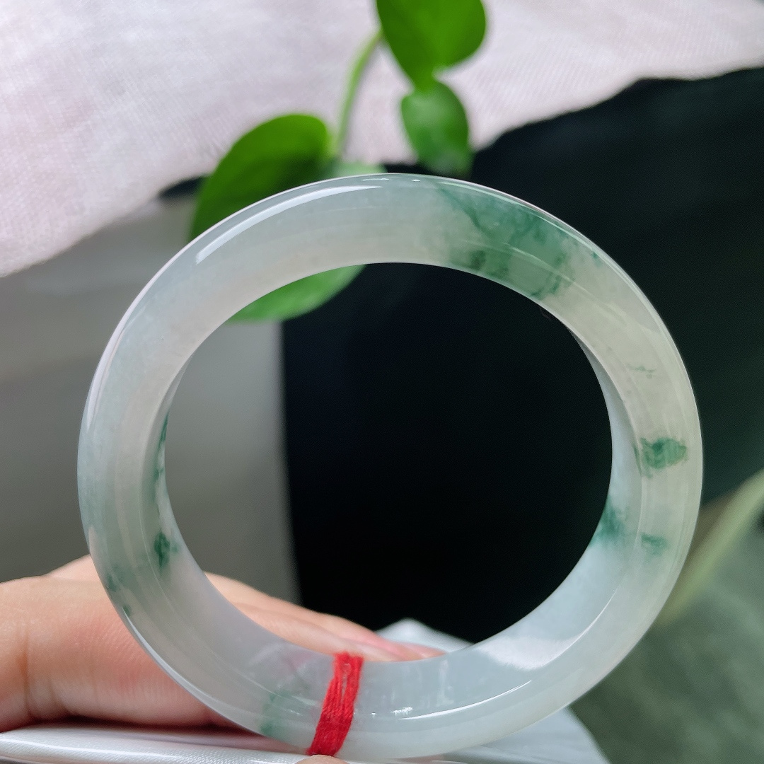 51.1/12.1/7.7飘花正圈，冰晶玉莹，种老，墨染星辰云水间，腕间的山水画，无裂，ss5307