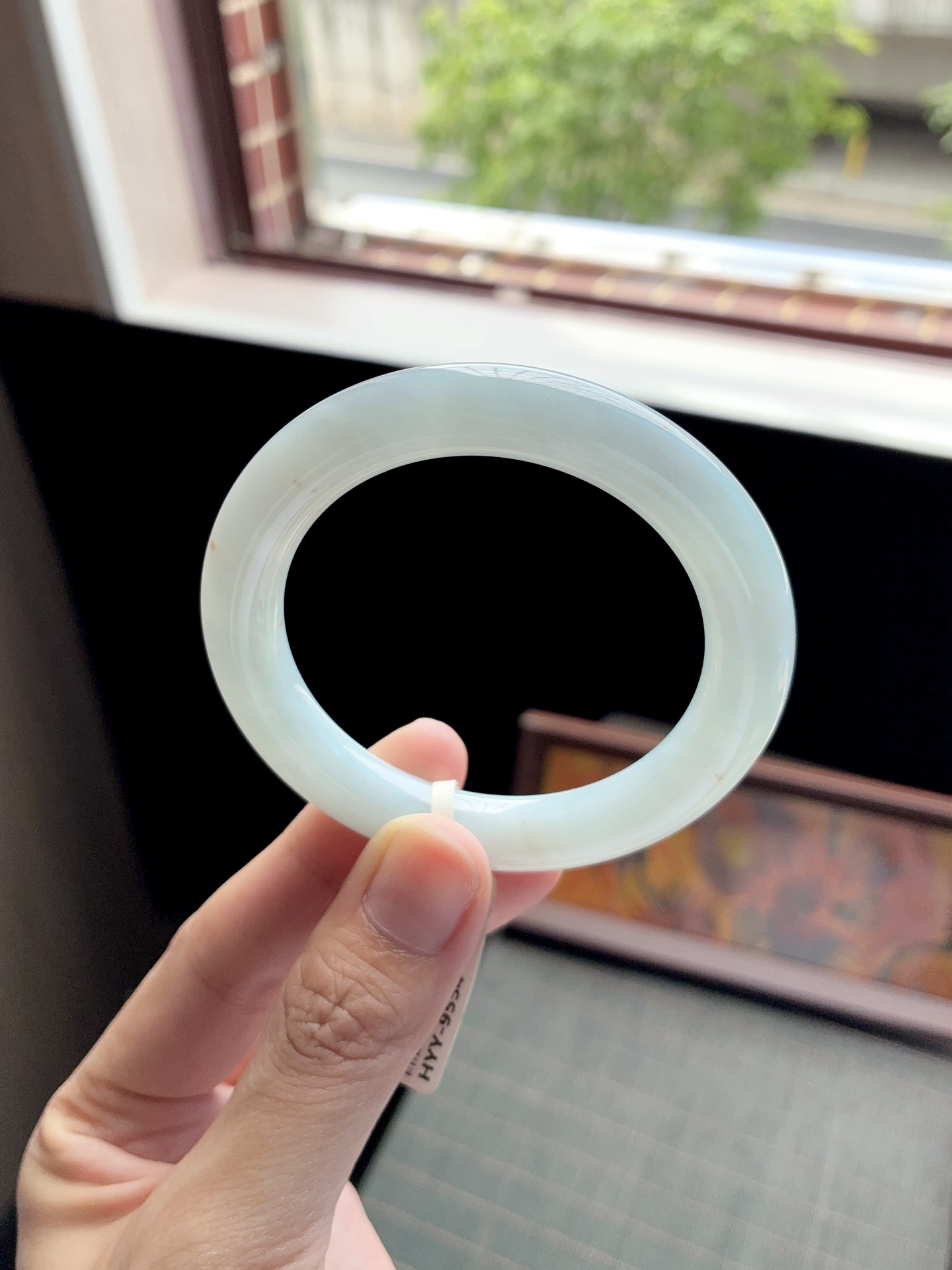 小圈口冰胶蓝天空蓝圆条美人条成品 HYY-9554 ⭕️52-10-9.8