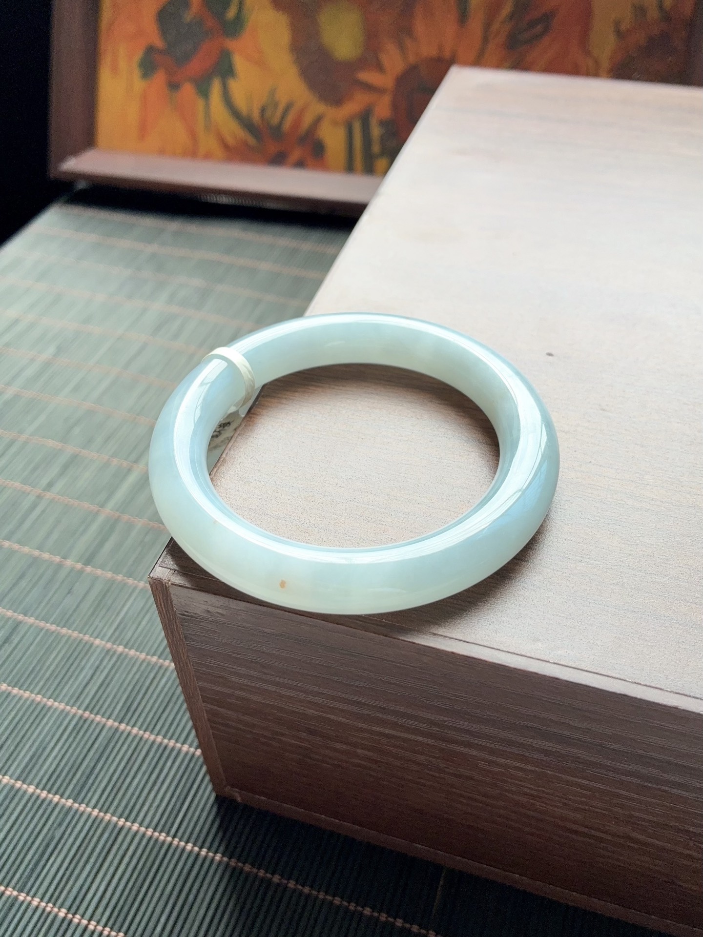 小圈口冰胶蓝天空蓝圆条美人条成品 HYY-9554 ⭕️52-10-9.8
