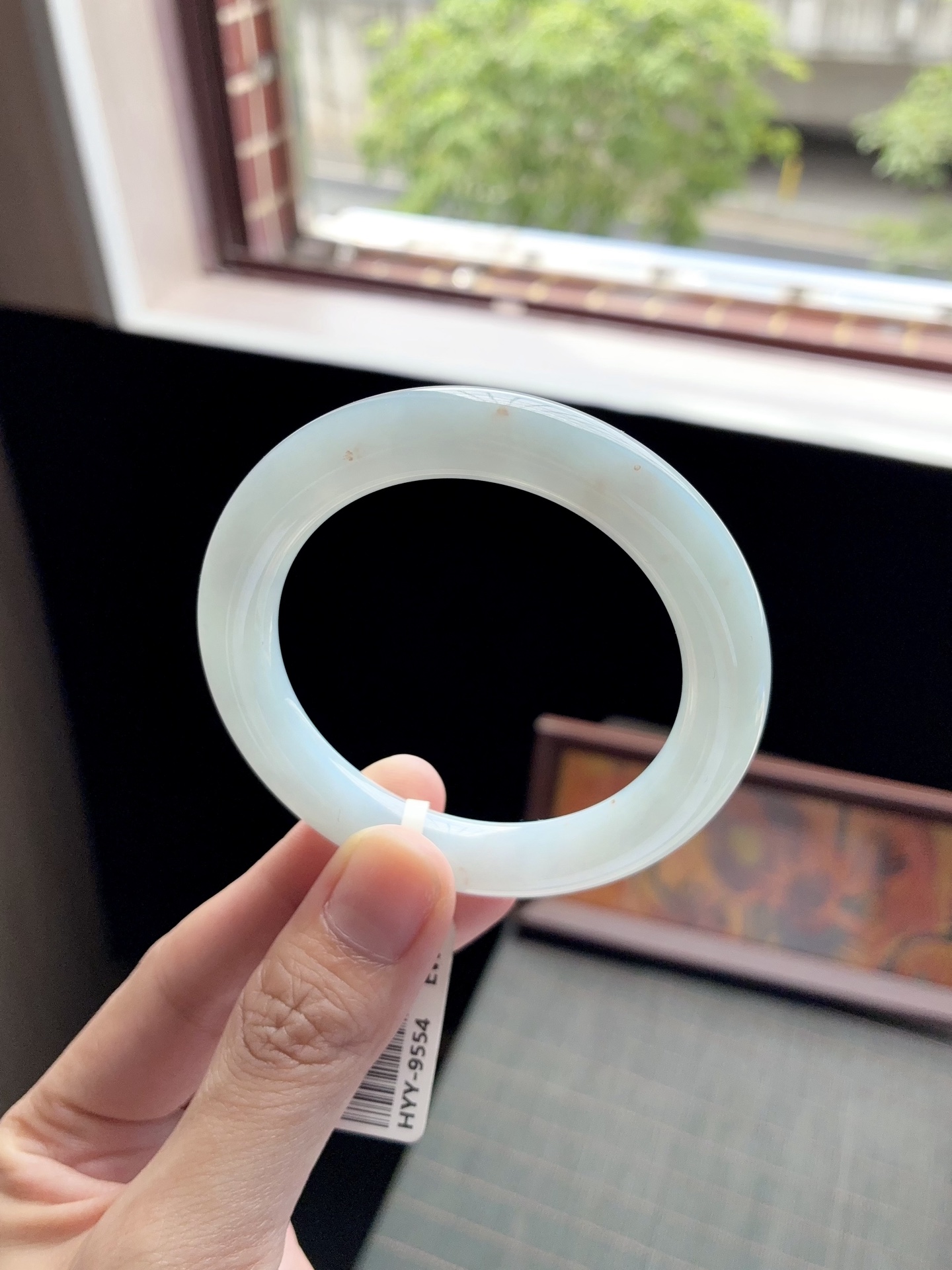 小圈口冰胶蓝天空蓝圆条美人条成品 HYY-9554 ⭕️52-10-9.8