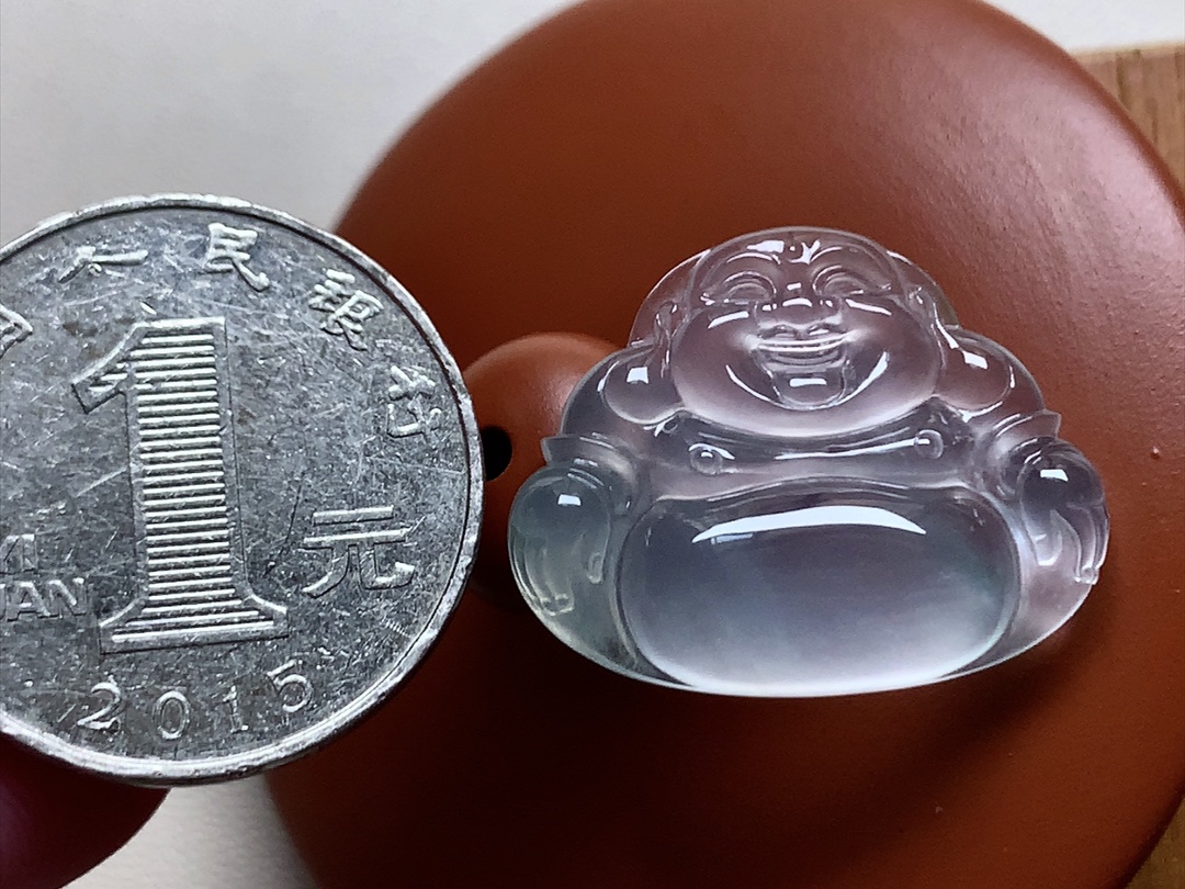 ️ 玻璃种佛公 品质，通透感十足，尺寸25*19.8*4.3