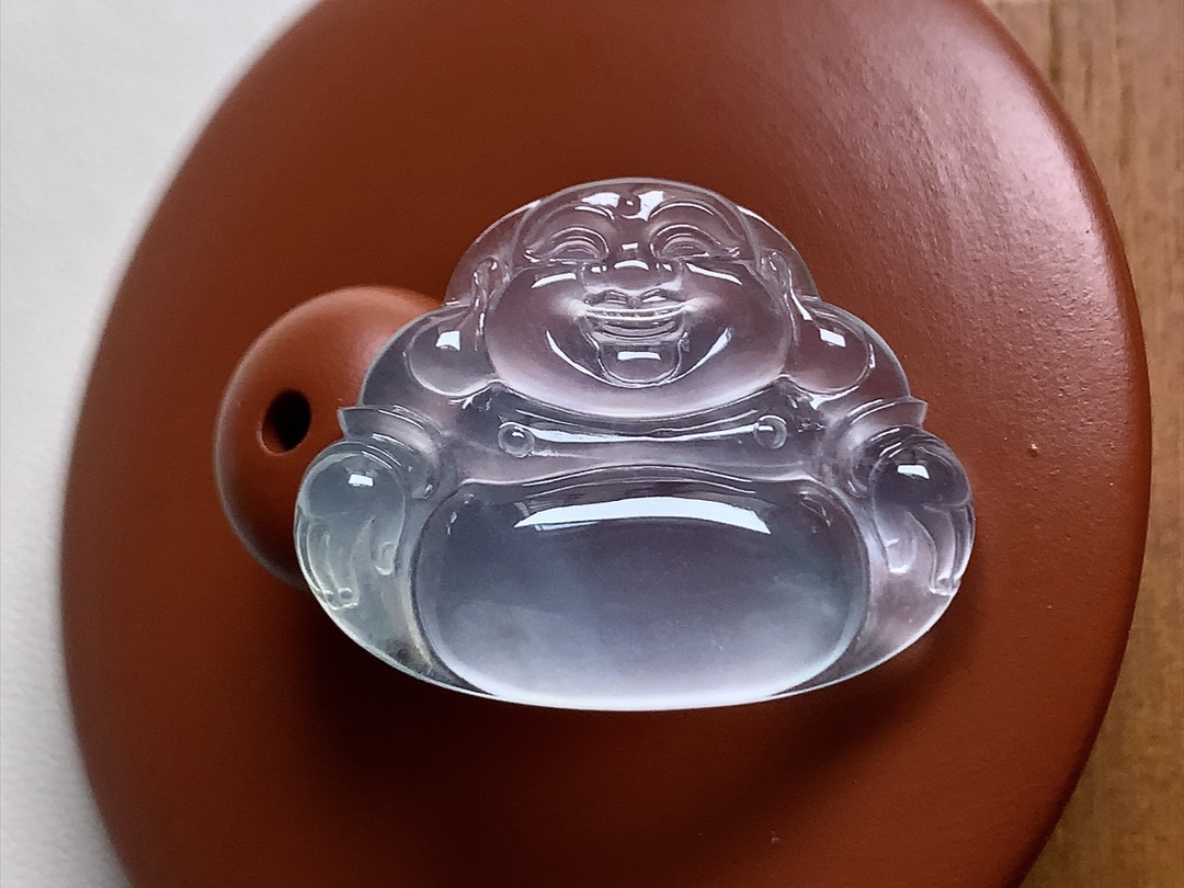 ️ 玻璃种佛公 品质，通透感十足，尺寸25*19.8*4.3