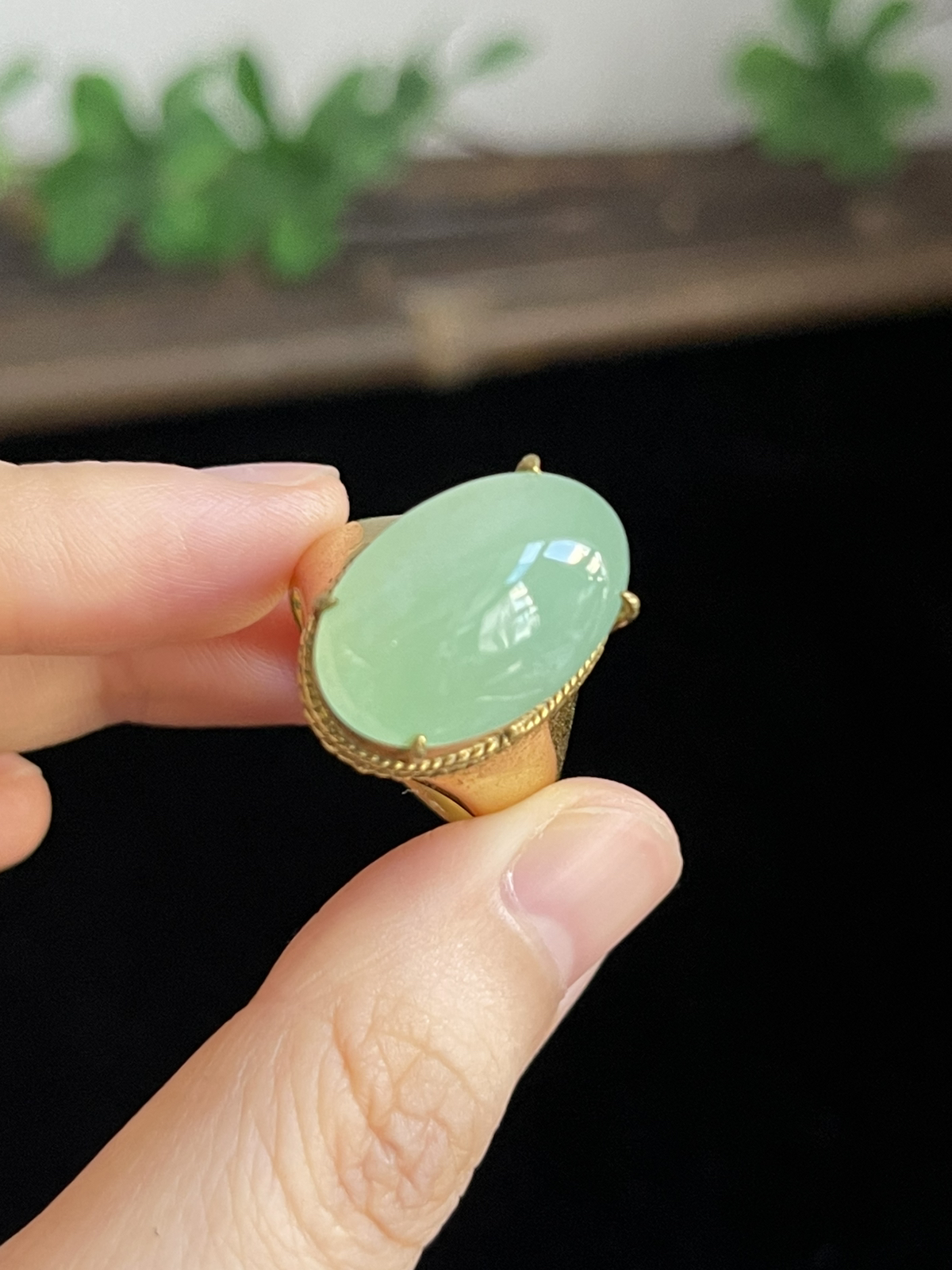 翡翠蛋面裸石