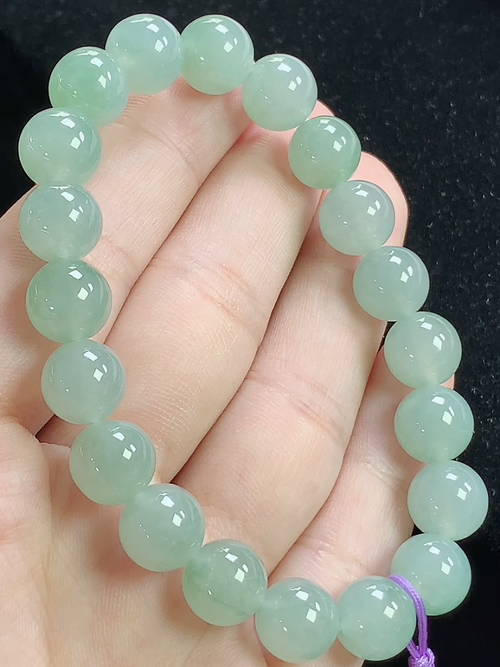 玉珠手串，尺寸9.6mm，L21zg9