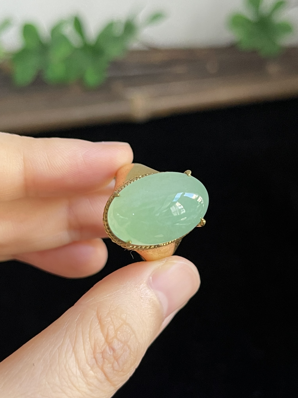 翡翠蛋面裸石