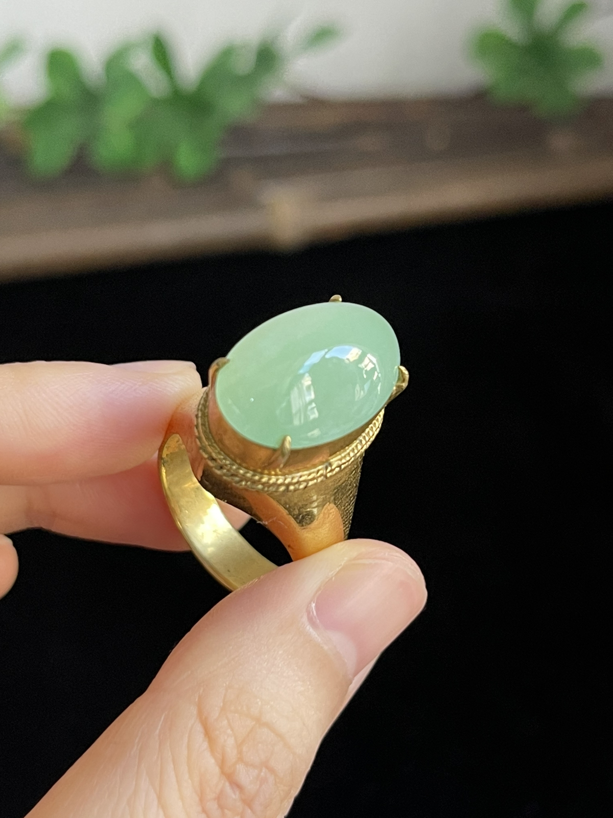 翡翠蛋面裸石