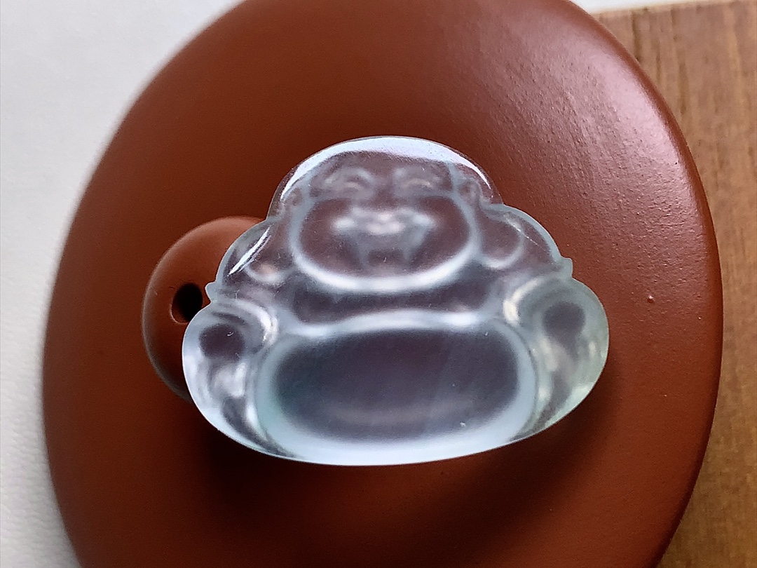 ️ 玻璃种佛公 品质，通透感十足，尺寸25*19.8*4.3