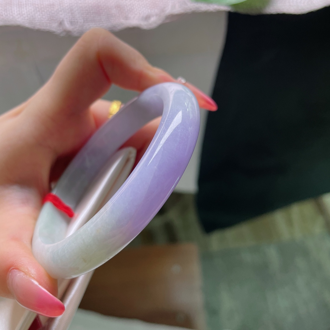 55/10.5/7.8正圈，细腻，紫韵悠然，甜美，优雅大方，有纹，ss55246a