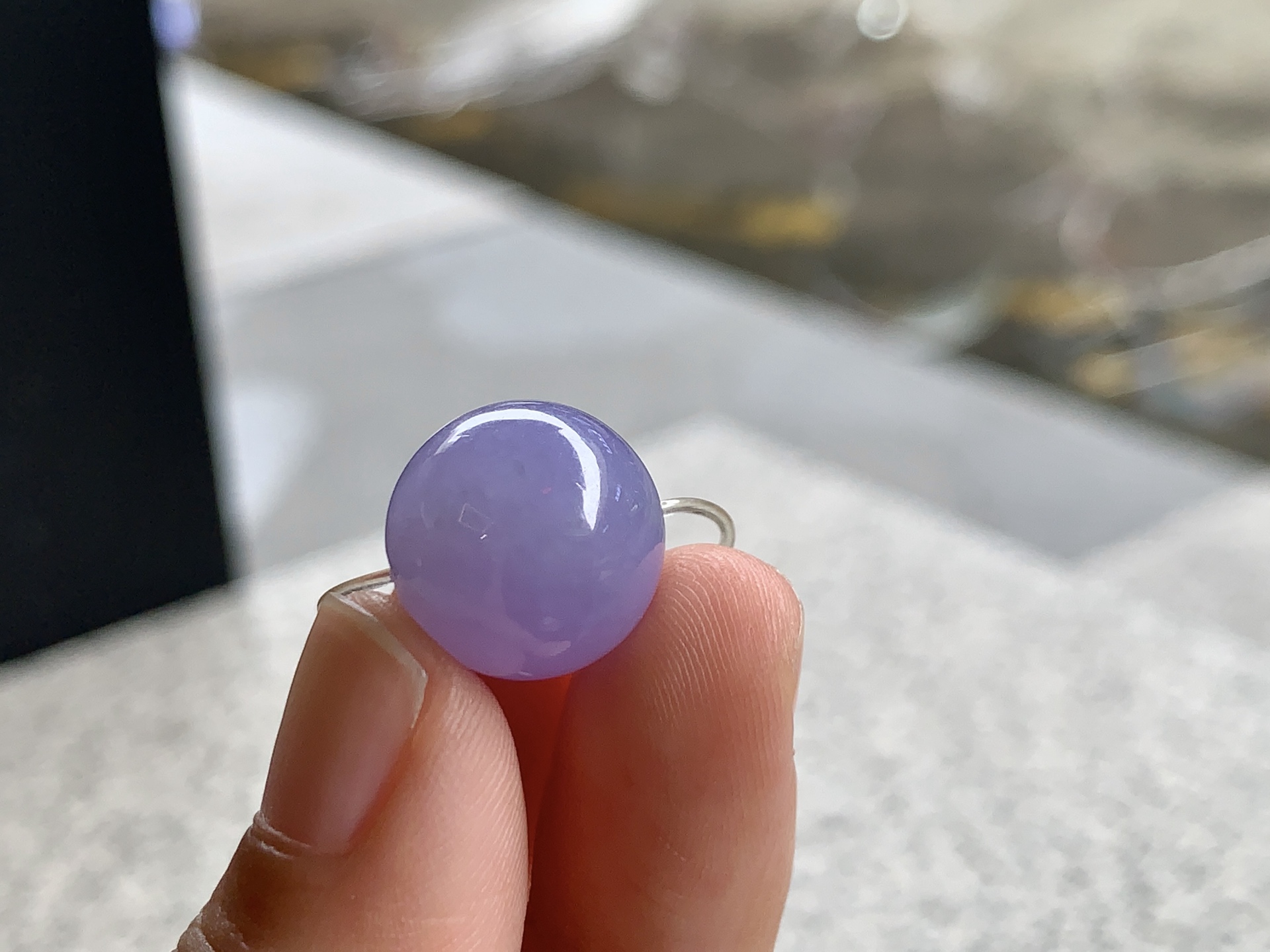 ️ 【冰紫珠】 尺寸：13.5mm