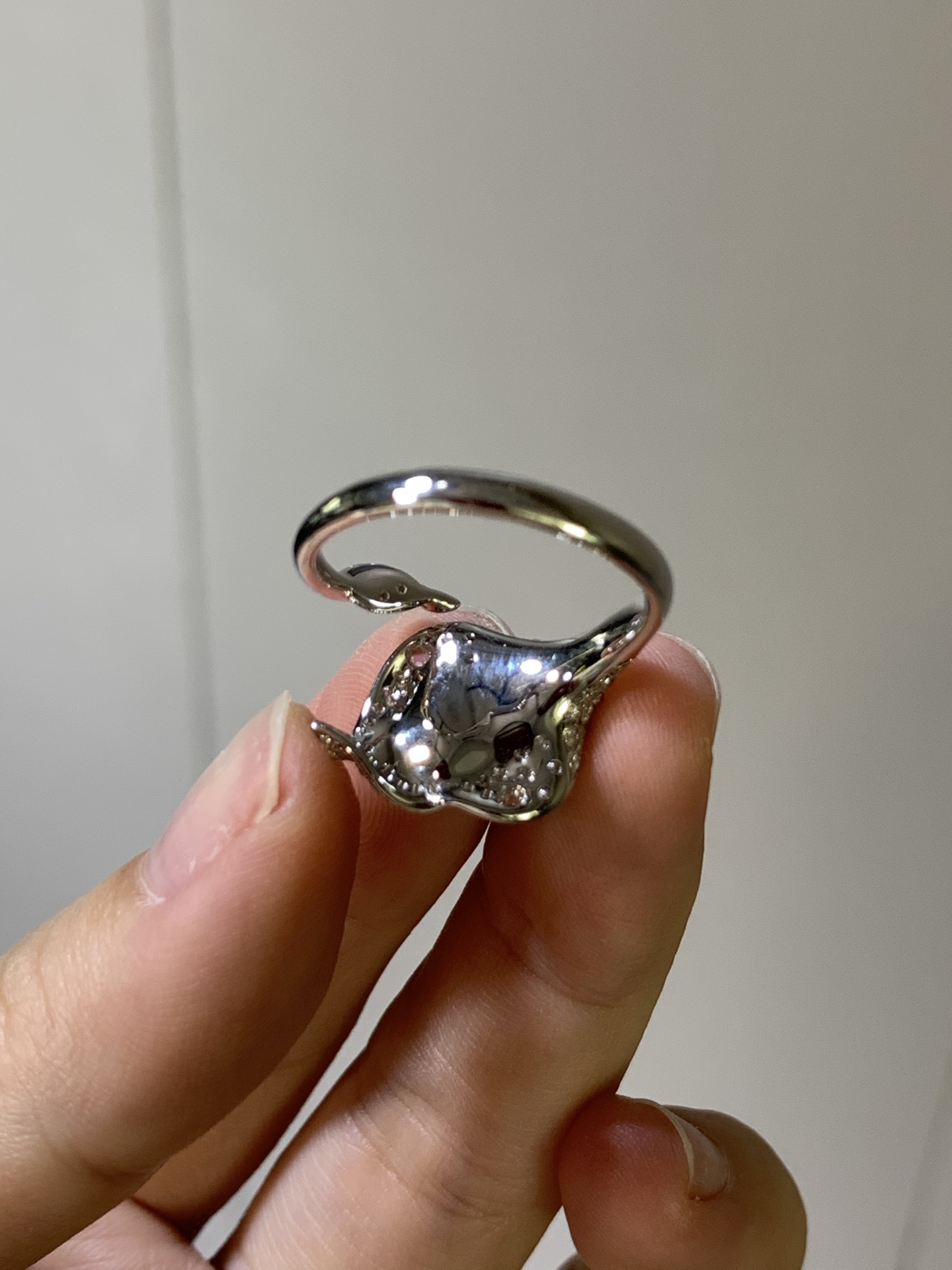 ️【18k金镶嵌水滴戒指】种老细腻，色阳浓郁起胶尺寸：圈口：15，成品；18.3*17.2*5.1，裸石：10.2*5.6*2.7,c22622