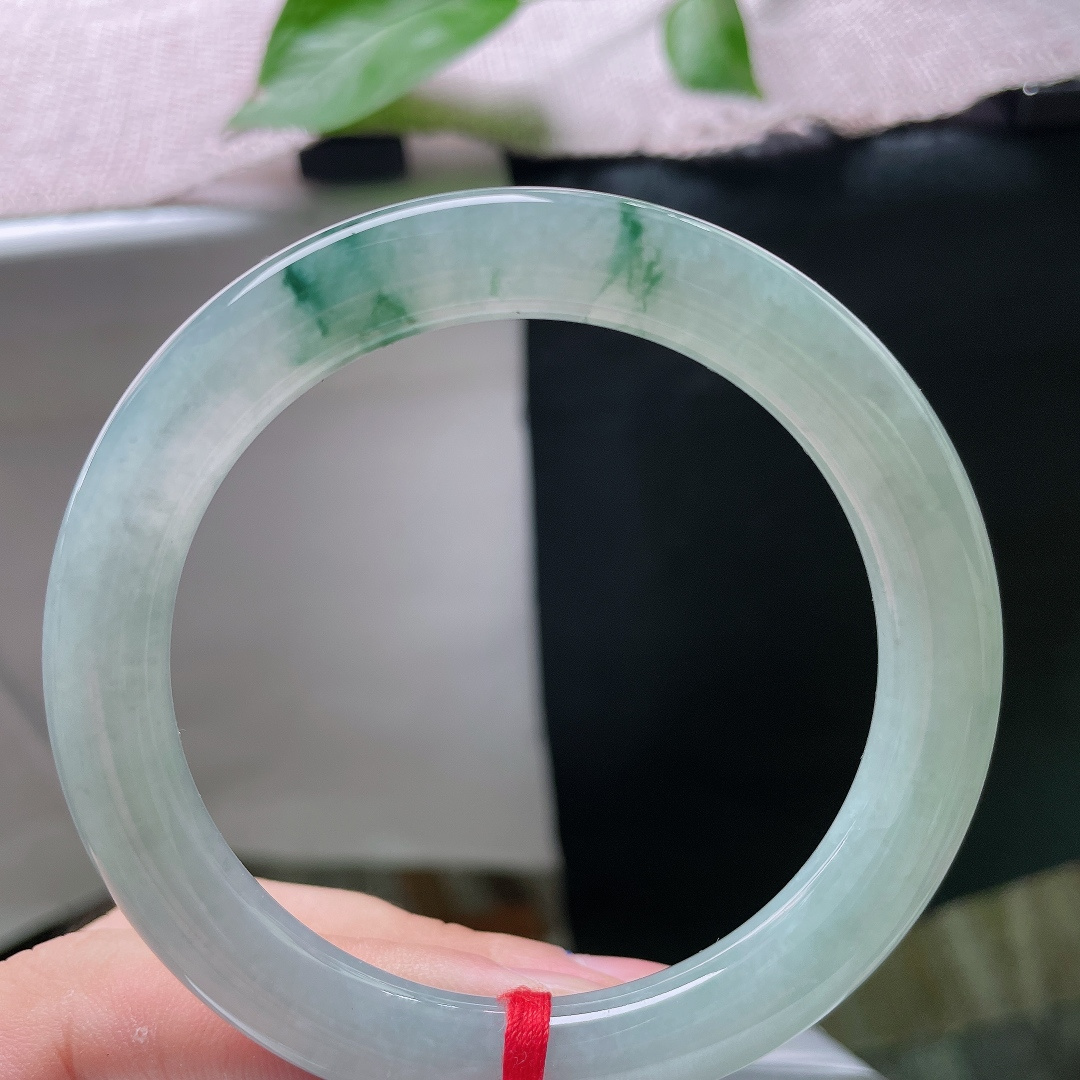 56.2/9.1飘花圆条，种水水润十足，飘逸灵动，婉间风华，皮纹，ss53087a