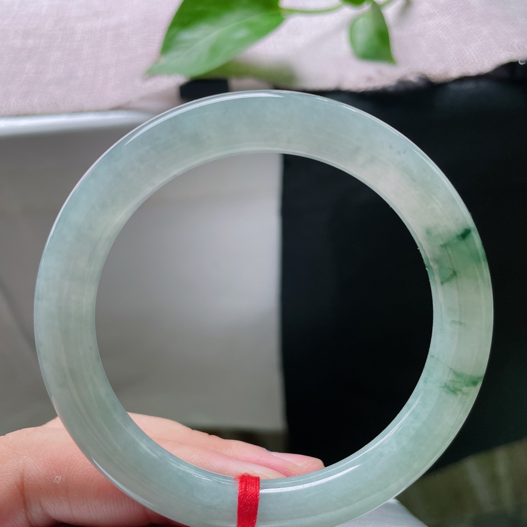 56.2/9.1飘花圆条，种水水润十足，飘逸灵动，婉间风华，皮纹，ss53087a