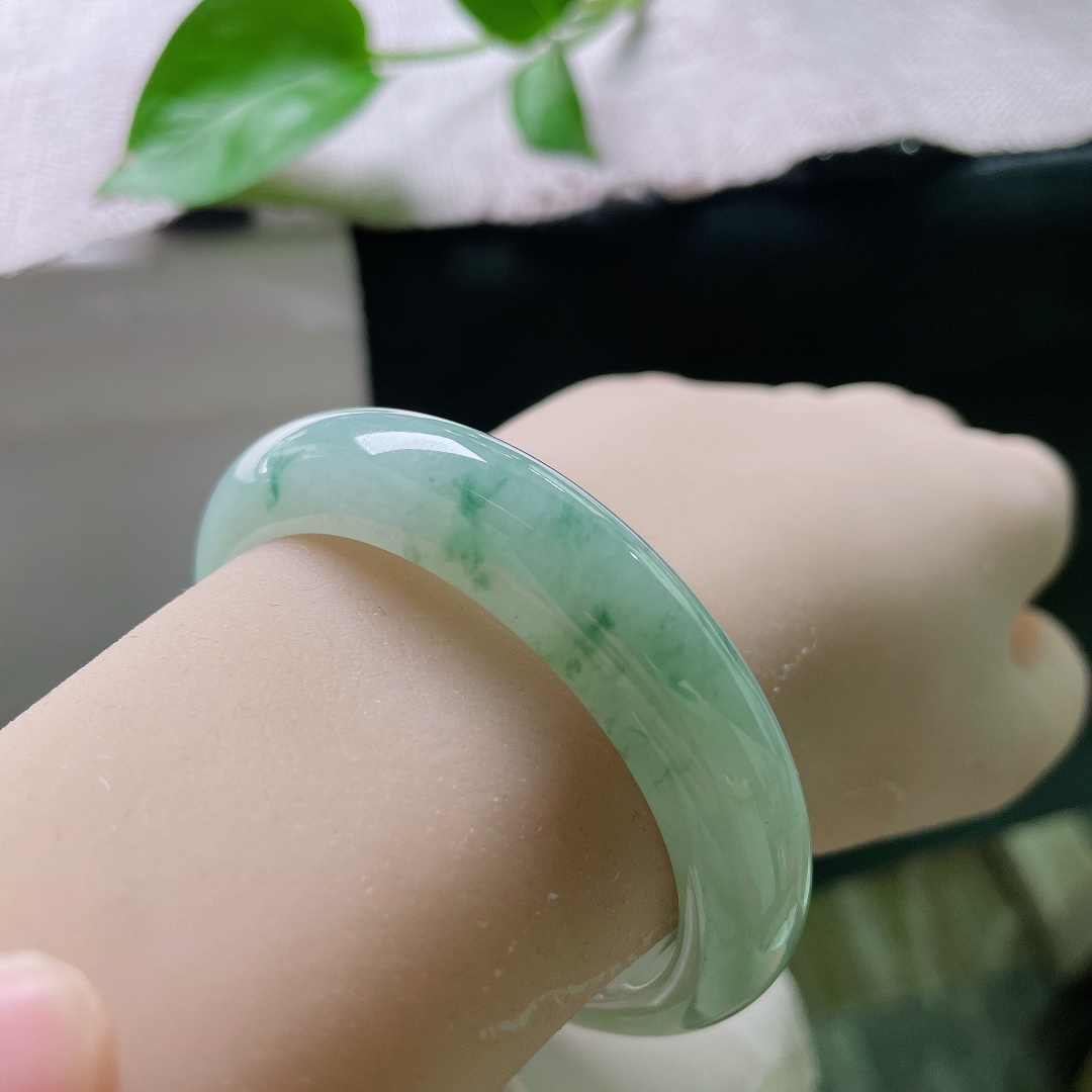 飘花正圈，小圈口，飘逸灵动，婉间生辉，贵气，无裂，ss53905a