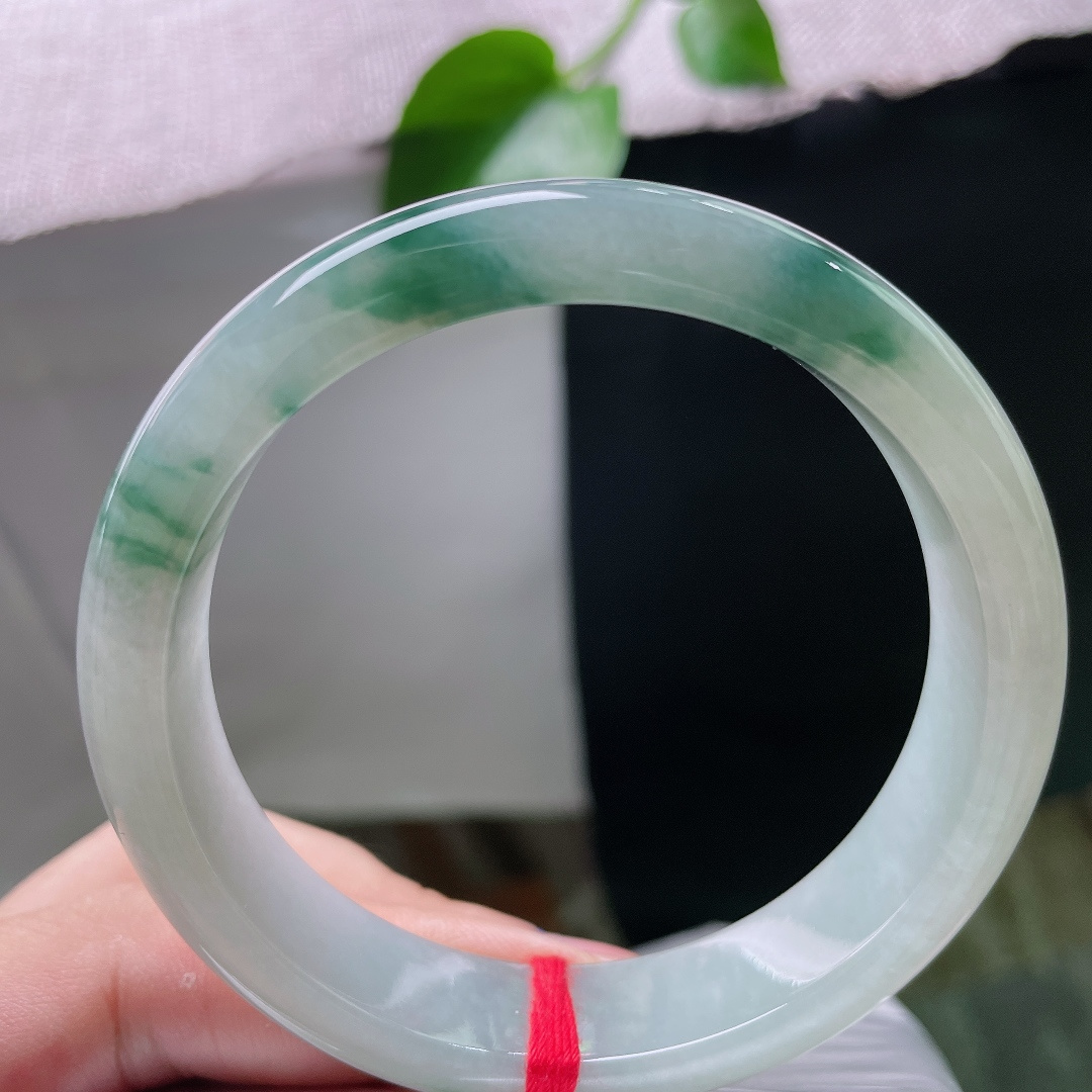 飘花正圈，水润细腻，婉间风华，典雅贵气，无裂，ss54243a