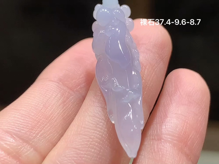 冰紫人参 无裂, 尺寸，37.4-9.6-8.7