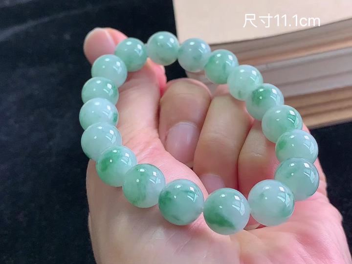 冰飘花手串  尺寸，11.1