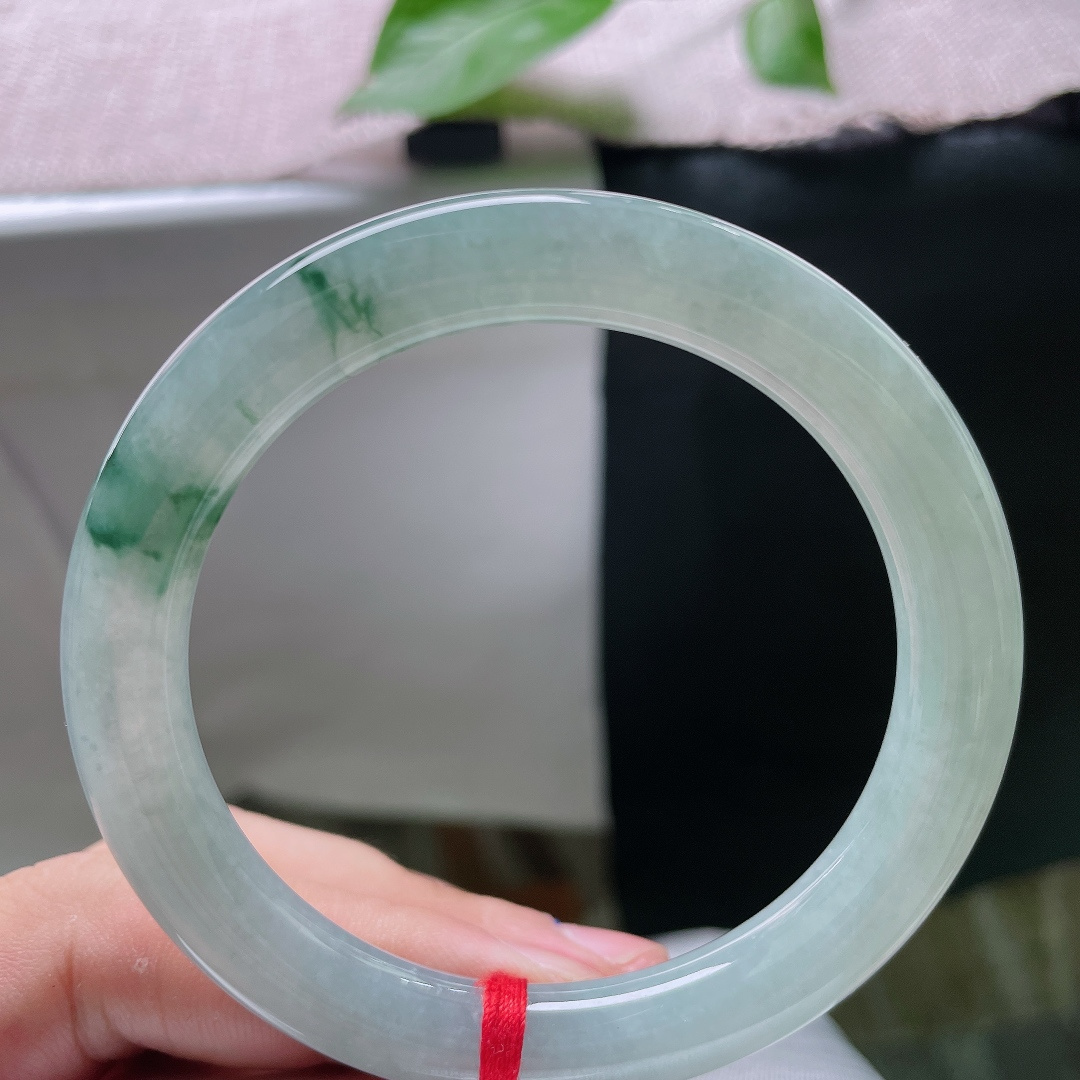 56.2/9.1飘花圆条，种水水润十足，飘逸灵动，婉间风华，皮纹，ss53087a