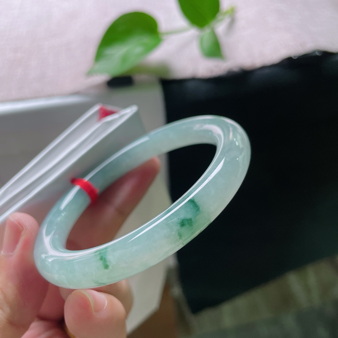 56.2/9.1飘花圆条，种水水润十足，飘逸灵动，婉间风华，皮纹，ss53087a