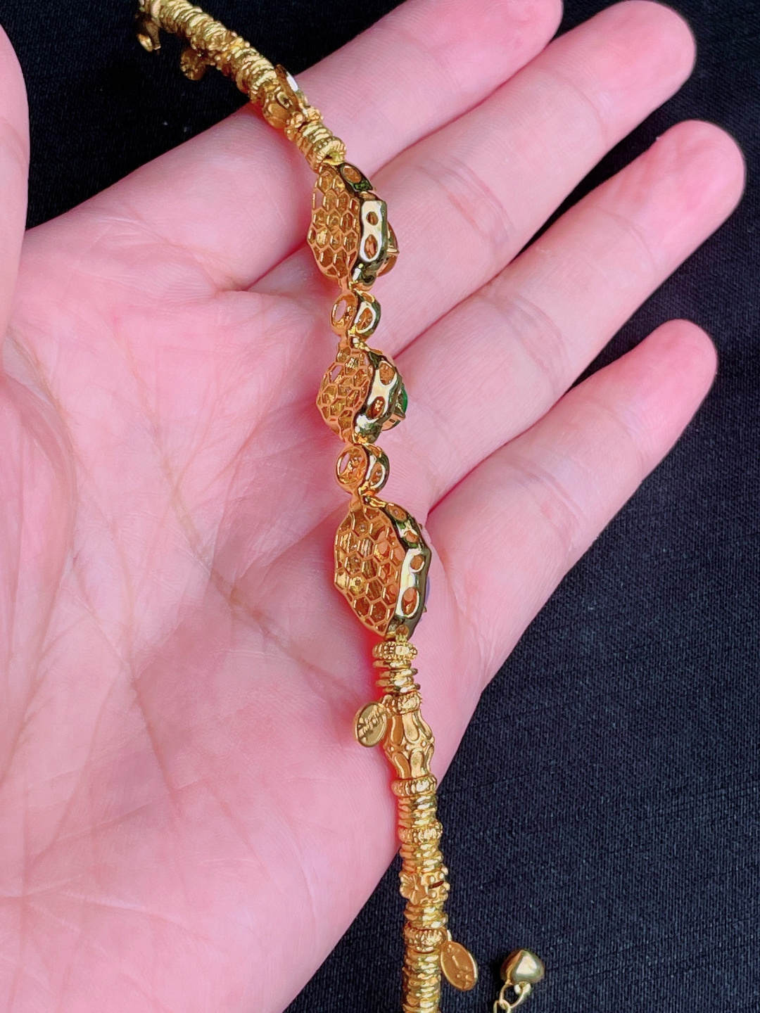 ️绿葫芦手链，晶莹剔透，新颖时尚，5