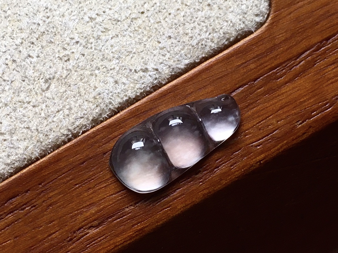 ️ 玻璃种福豆 白皙透亮品质，尺寸14*6.5*3.2