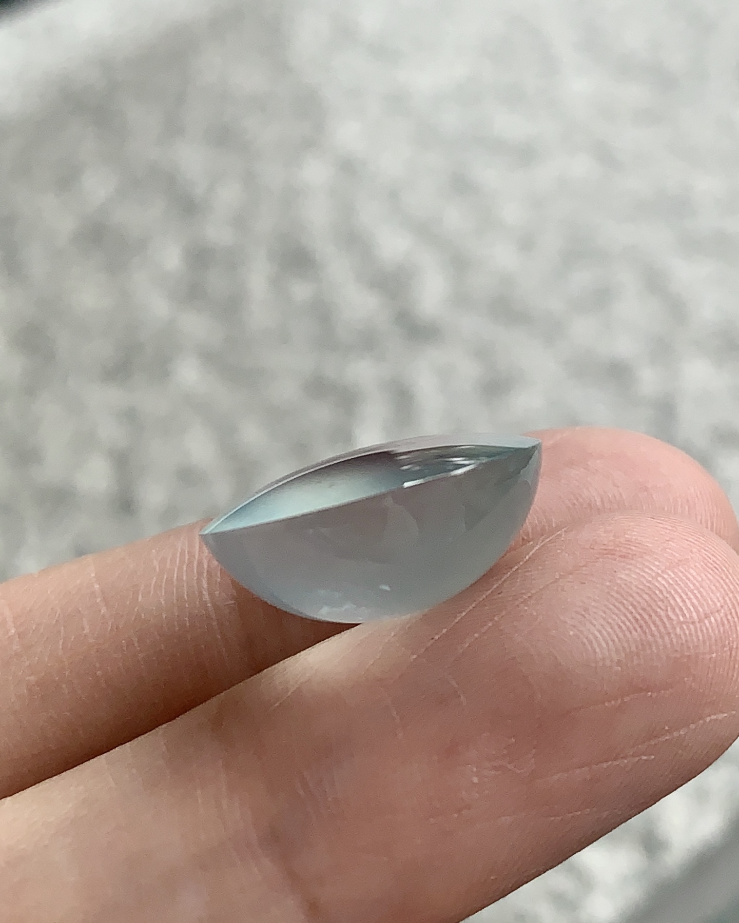 ️ 蛋面 尺寸：16×15.5×7.6mm 文案：冰透莹润，种质上乘