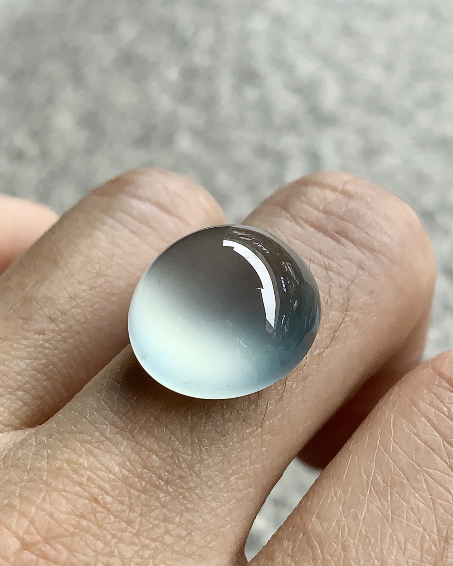 ️ 蛋面 尺寸：16×15.5×7.6mm 文案：冰透莹润，种质上乘