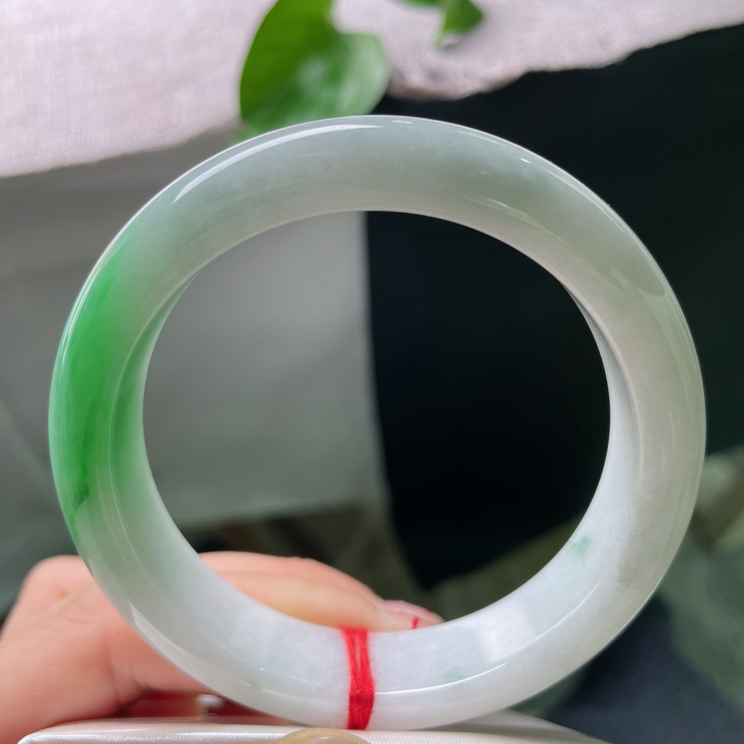 57.6/13.8/8.8，飘绿正圈，绿意盎然，贵气，耐看，优雅，甜美，点翠千金，无裂，ss53397a