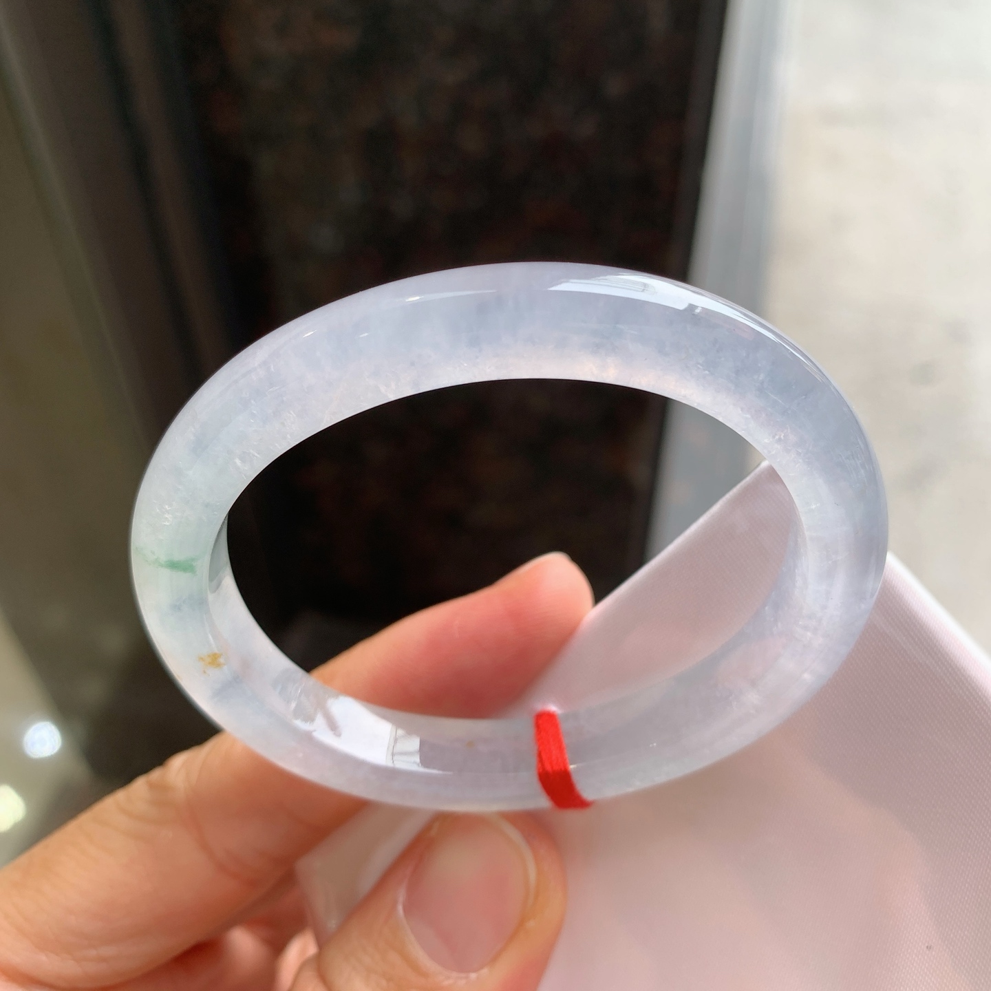 贵妃冰飘花 无裂，起荧光