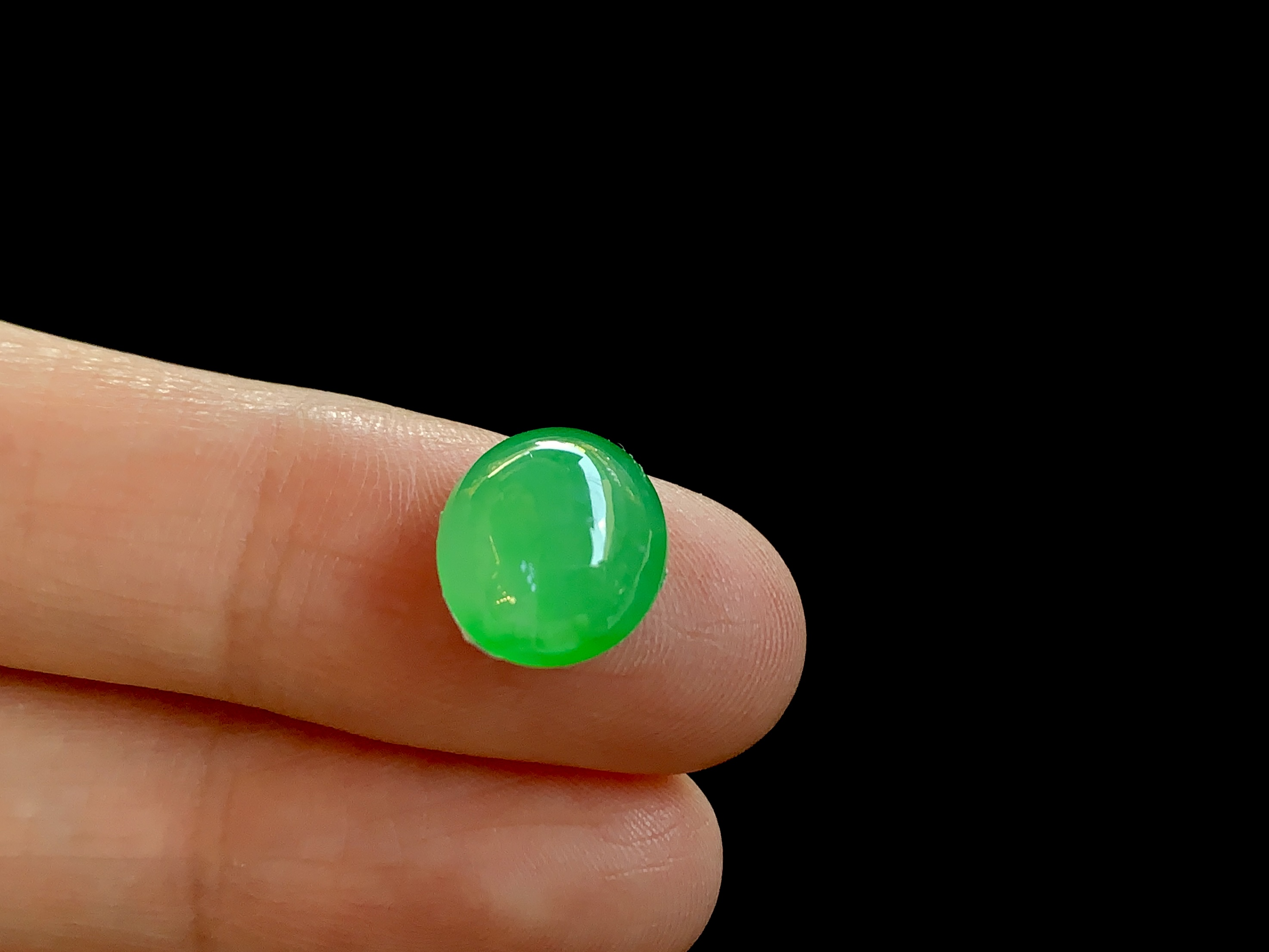 ️ 【冰绿蛋面】 尺寸：11.6×10×5.2mm