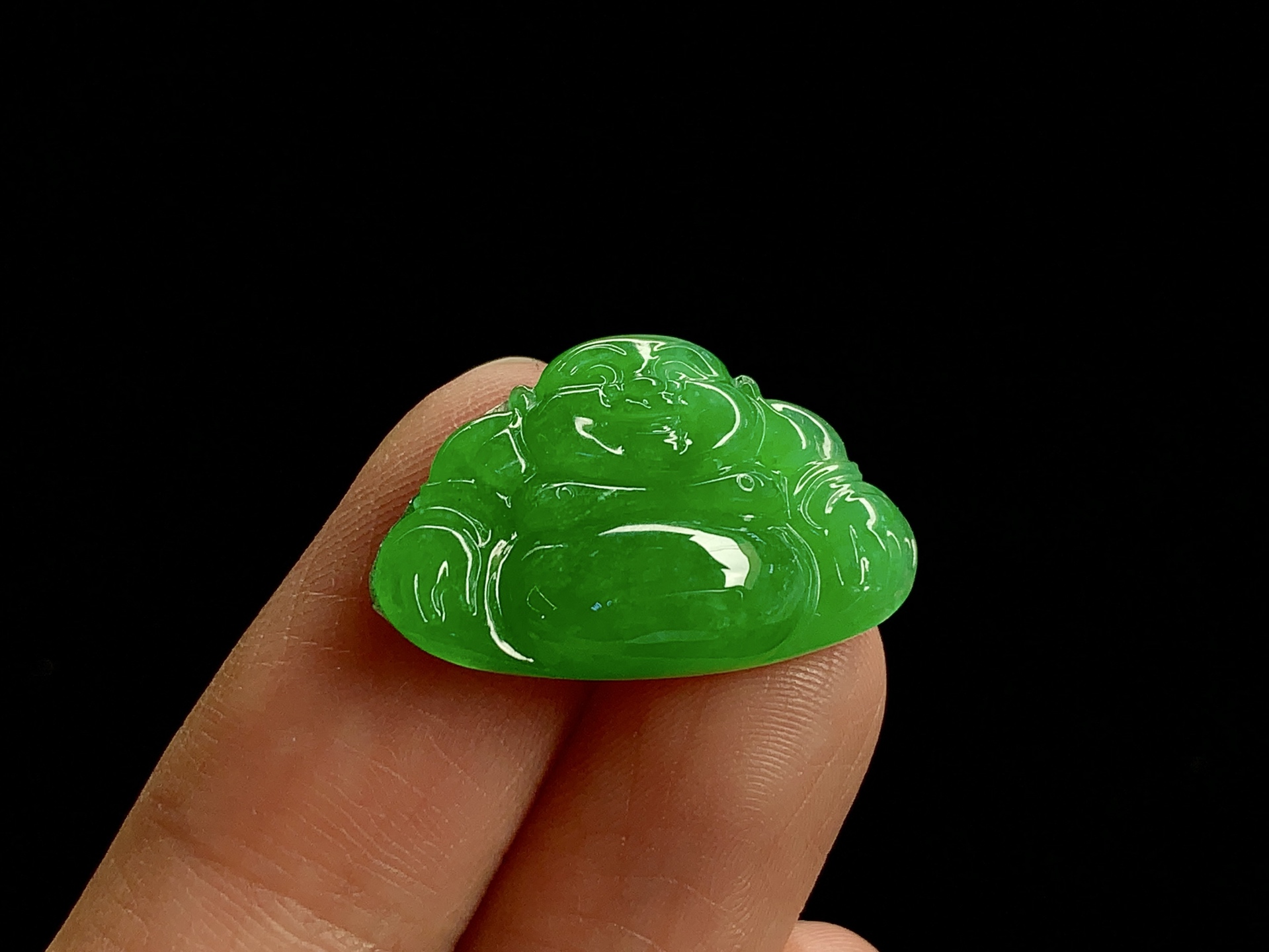 ️ 【满绿佛公】 尺寸：15.4×23.1×4.8mm