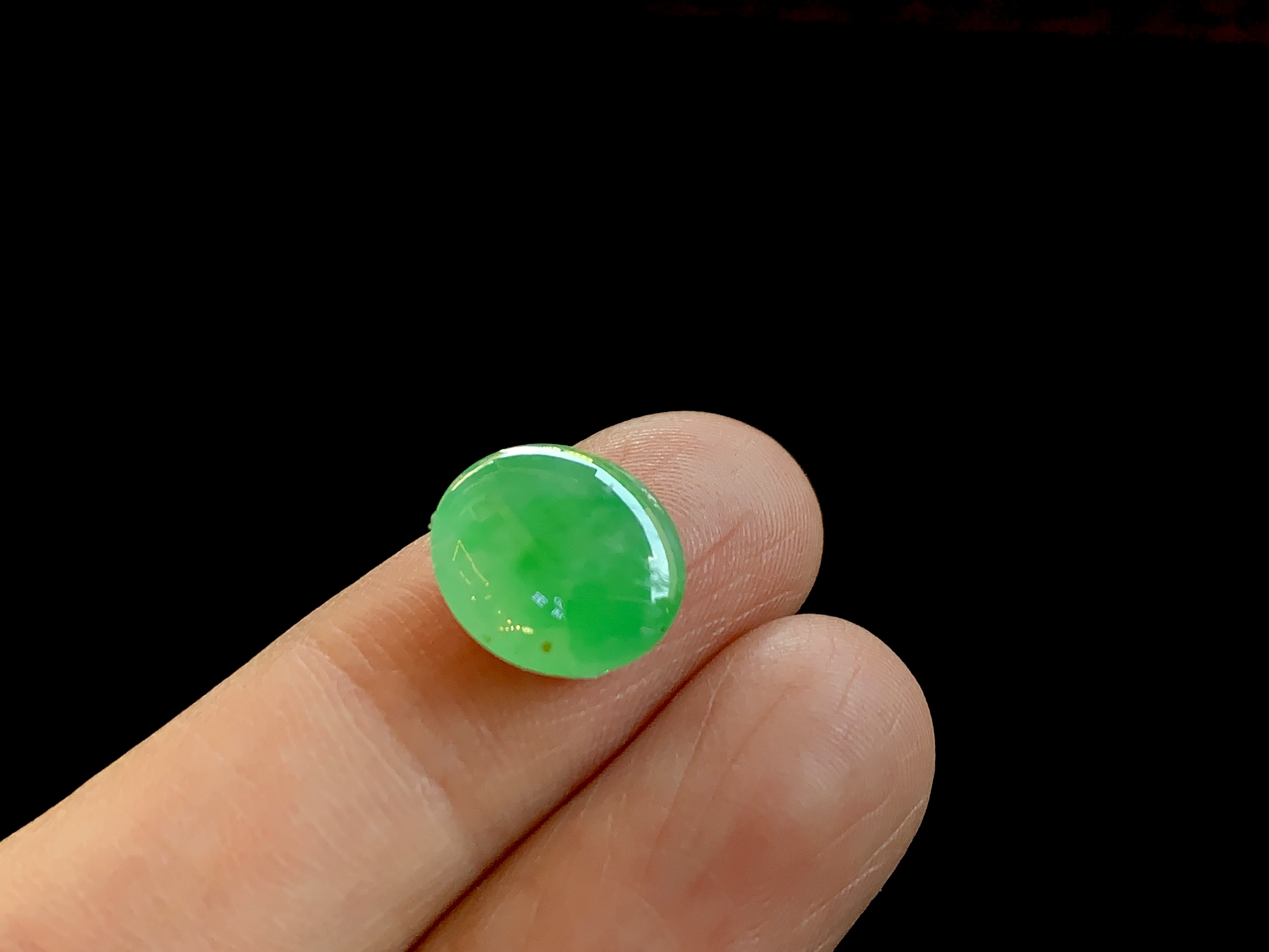 ️ 【冰绿蛋面】 尺寸：11.6×10×5.2mm