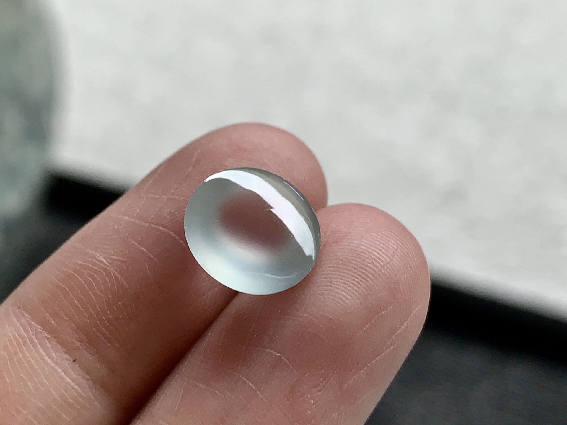 ️ 【冰种蛋面】 尺寸：10×9.7×4.8mm