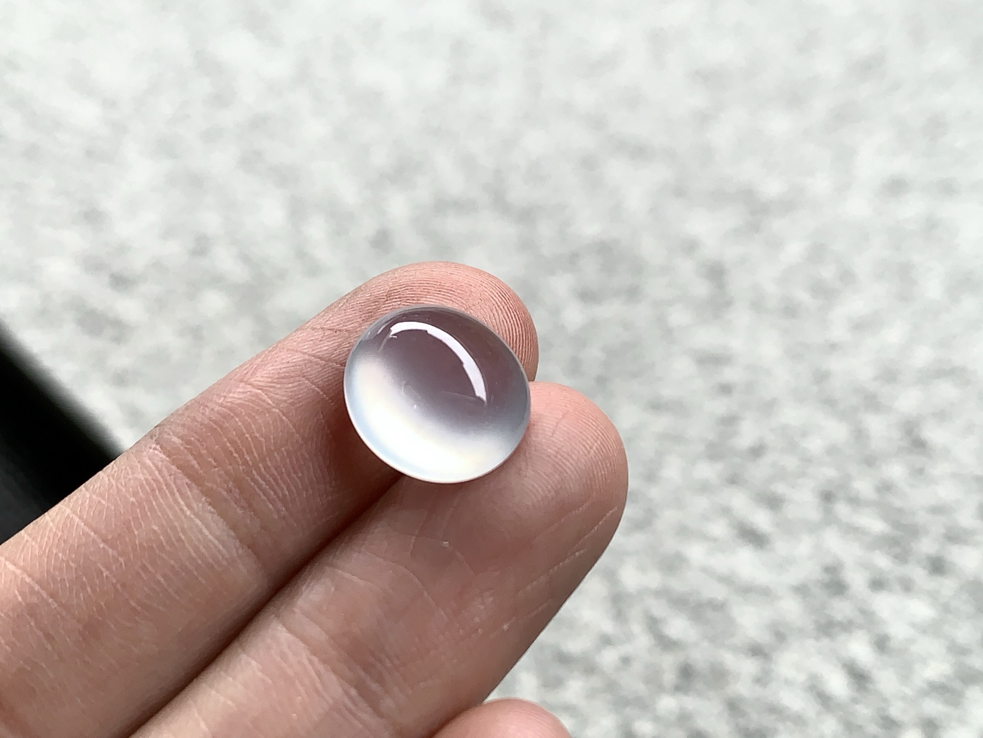️ 【冰种蛋面】 尺寸：12.4×11.3×6mm