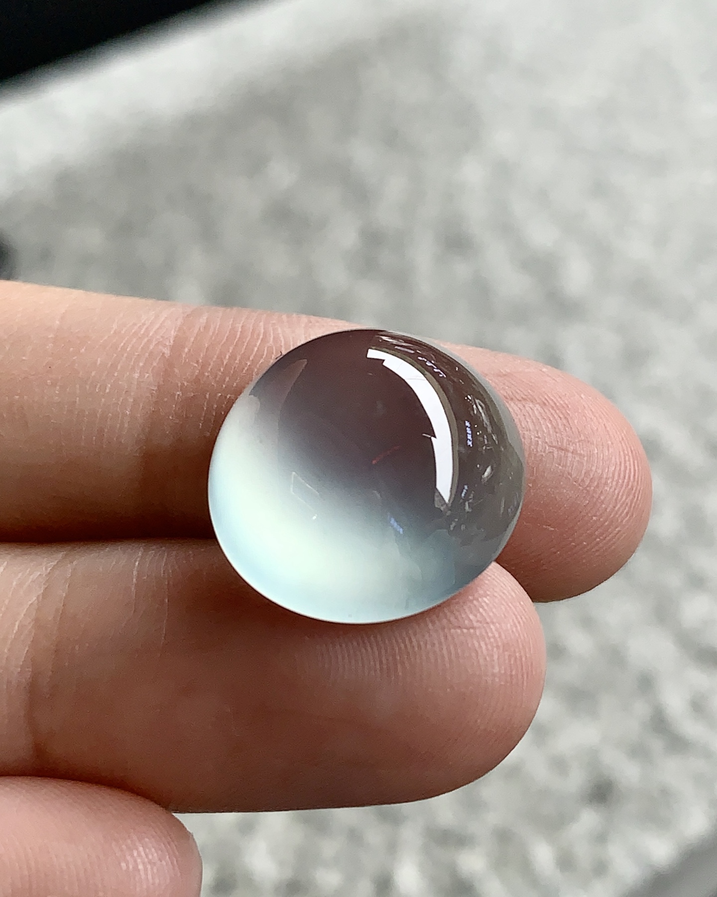️ 蛋面 尺寸：16×15.5×7.6mm 文案：冰透莹润，种质上乘