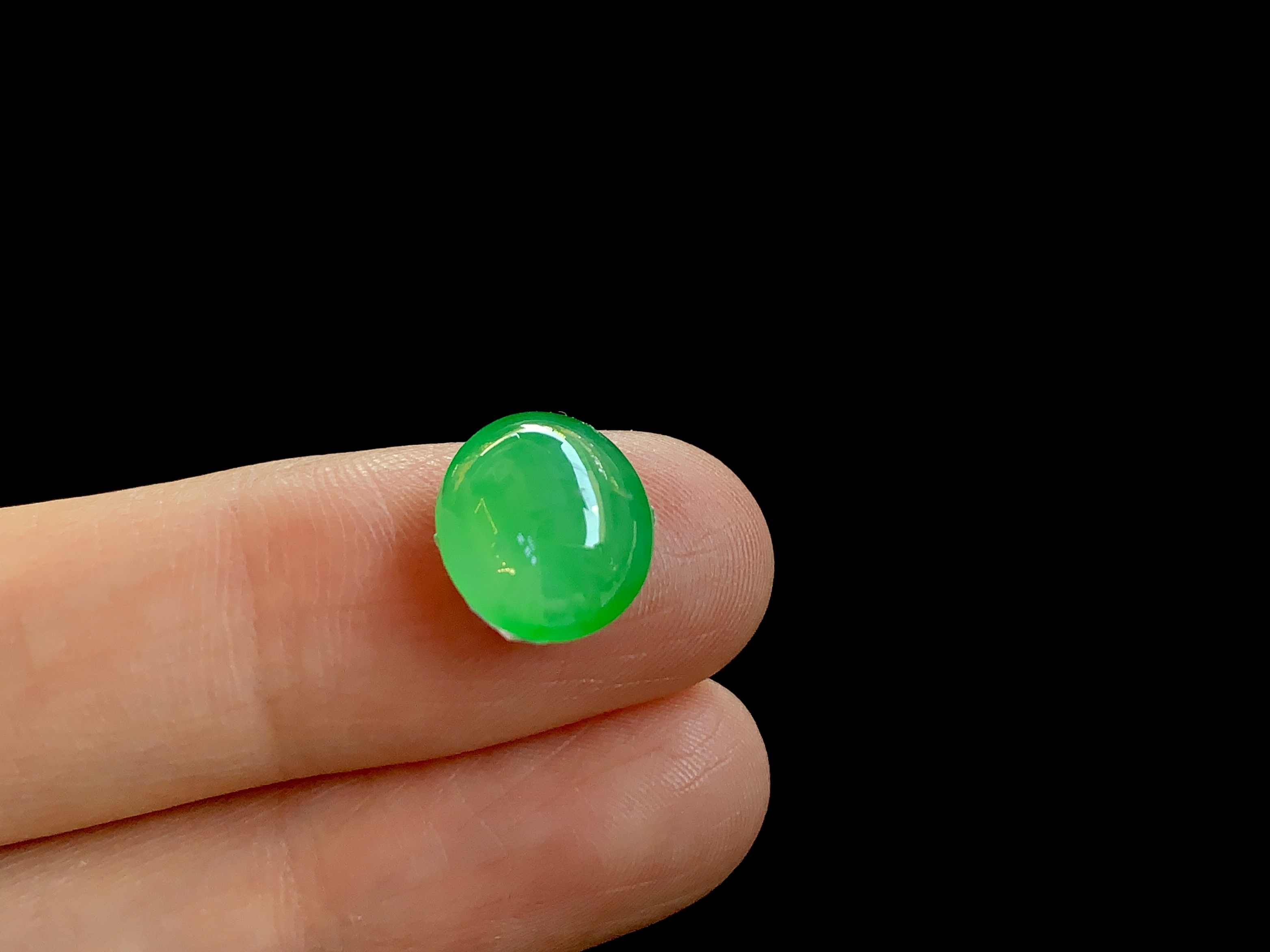 ️ 【冰绿蛋面】 尺寸：11.6×10×5.2mm