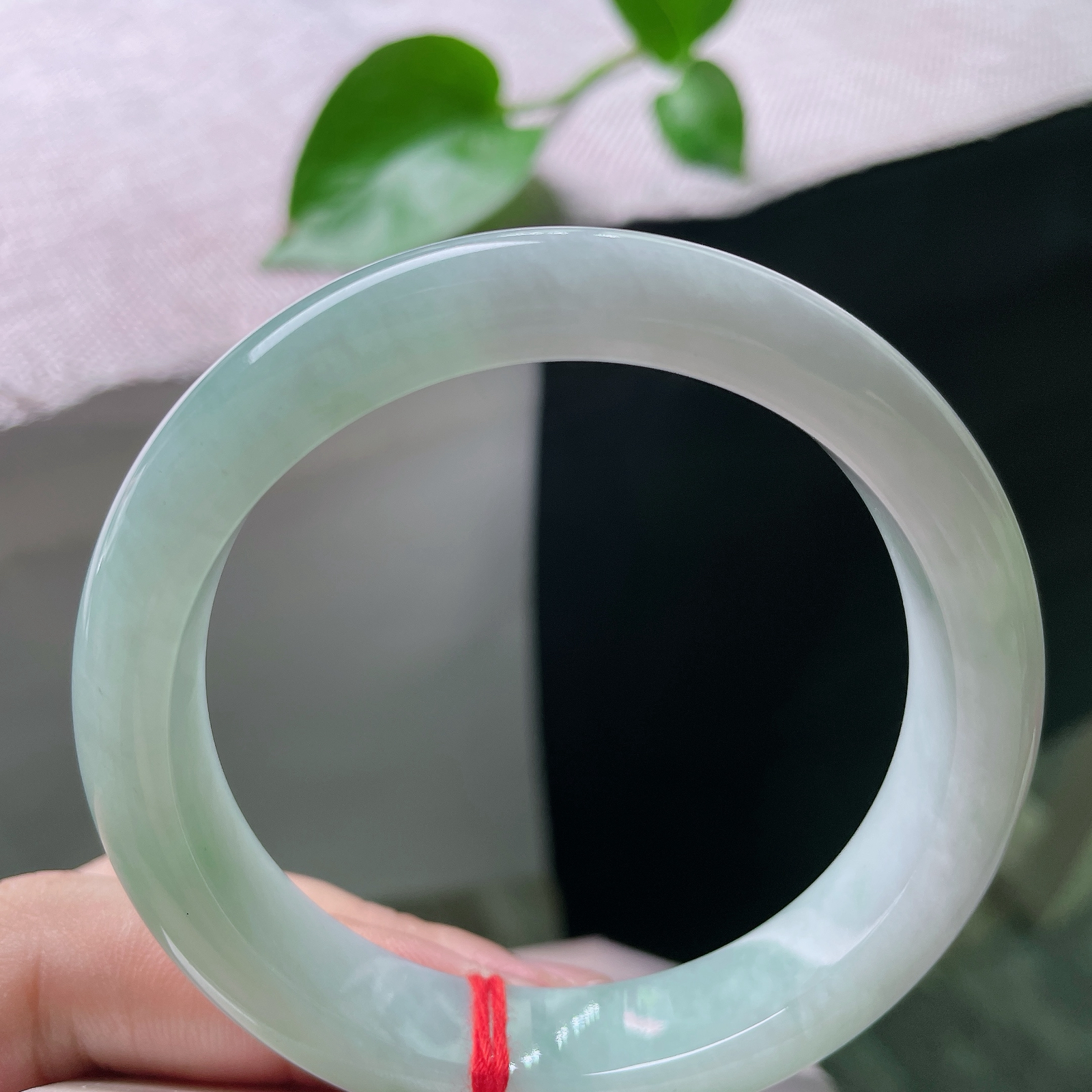 #特批优惠专拍链接#浅绿底正圈，水头好，种老，清丽脱俗，显白，皮纹ss54788a