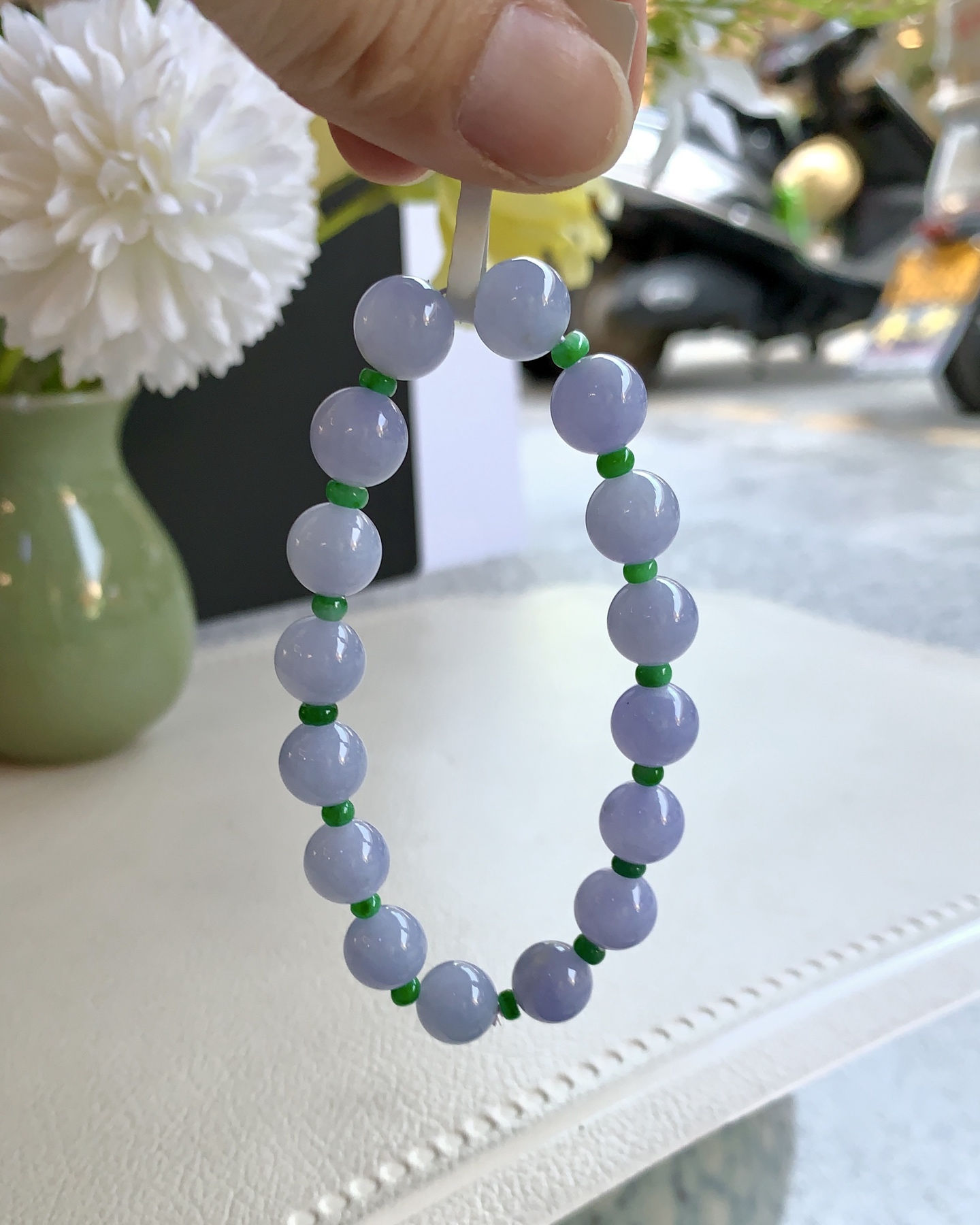️ 珠串 尺寸：10/4×2.3mm