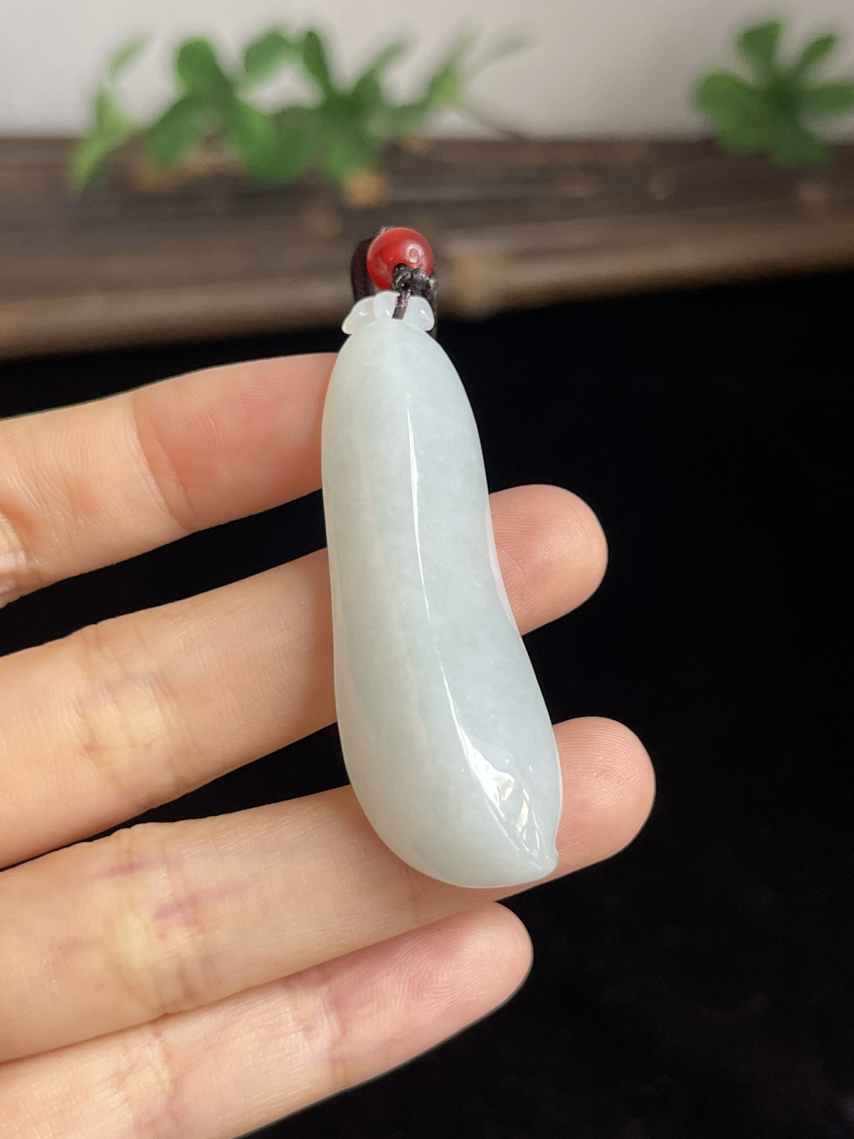 翡翠福瓜，配珠未测