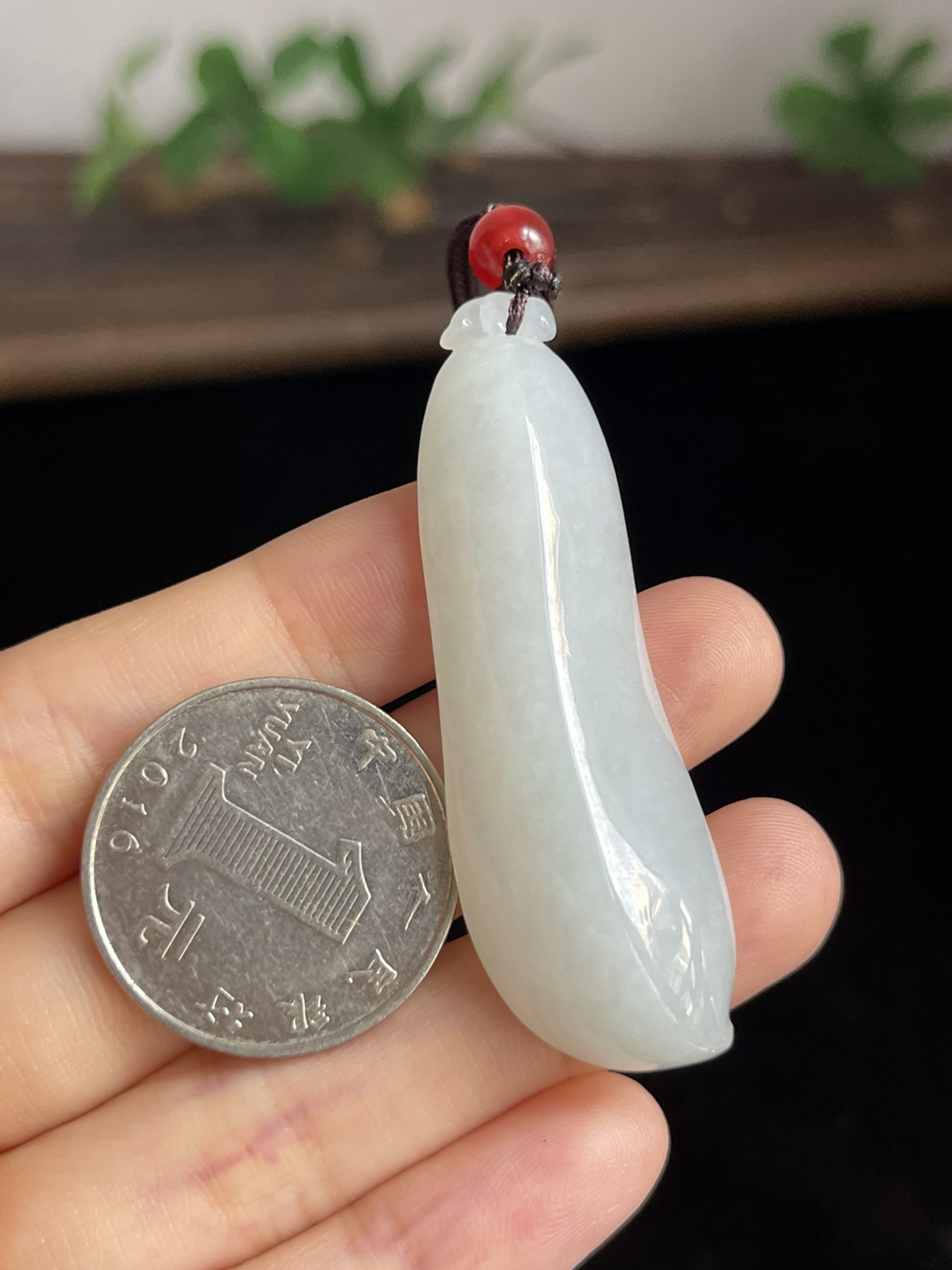 翡翠福瓜，配珠未测