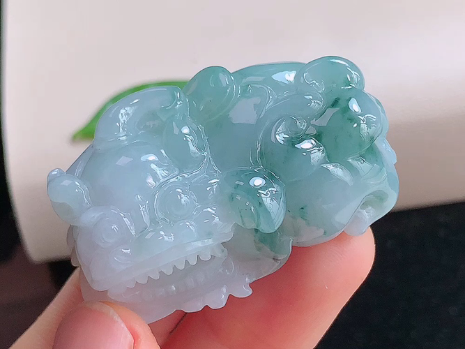 ️ 招财霸王貔貅，无裂，尺寸42.5-26.1-16.5mm，包A附证书