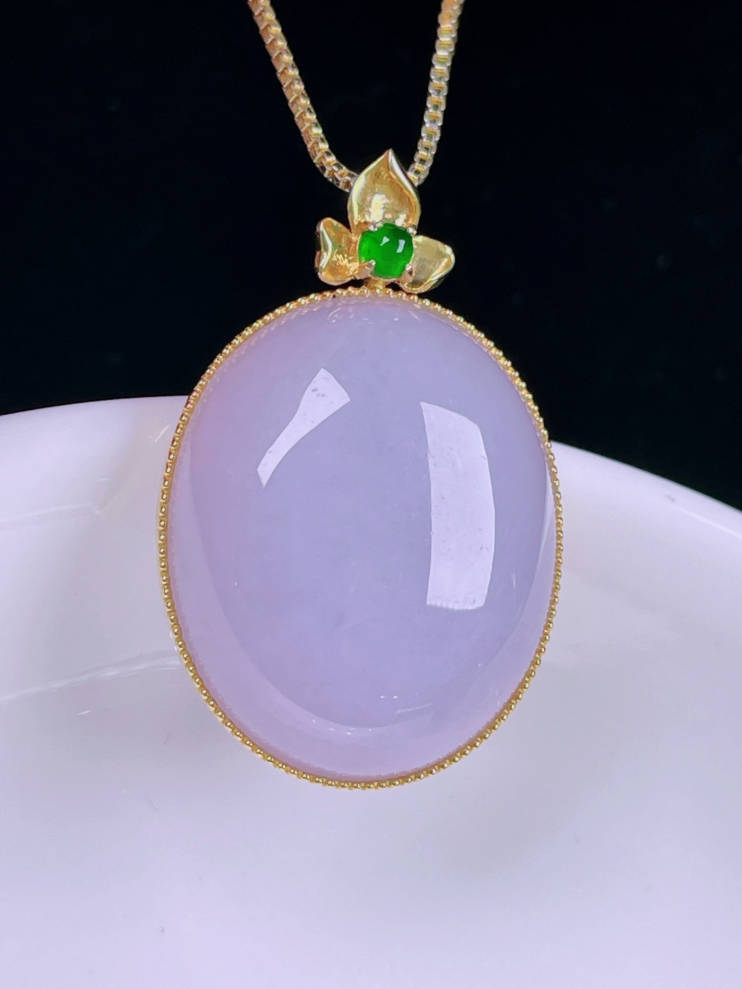 ️鸽子蛋，老种起光，细底通透，尺寸：29裸石22.8/19/8.2mm0625