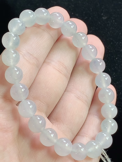 冰种玉珠手串，尺寸7.9mm，L25mdy
