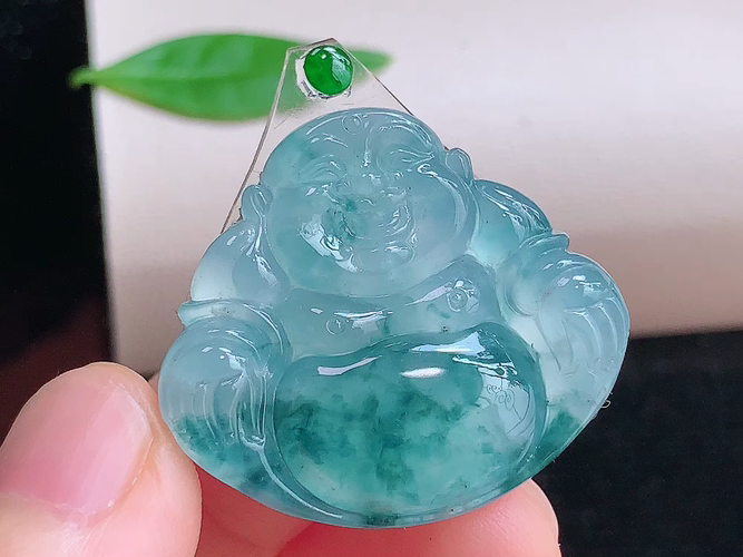 ️ 笑佛，尺寸30.1-26.3-5.4mm，包A附证书