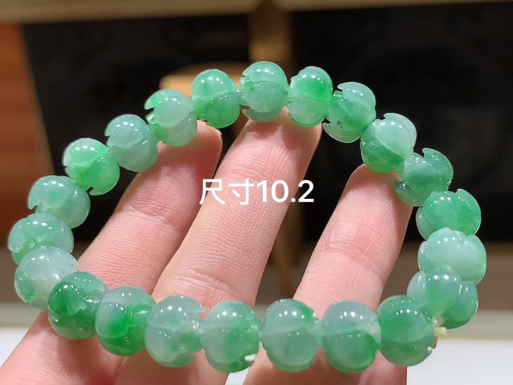冰晴手串  尺寸，10.2